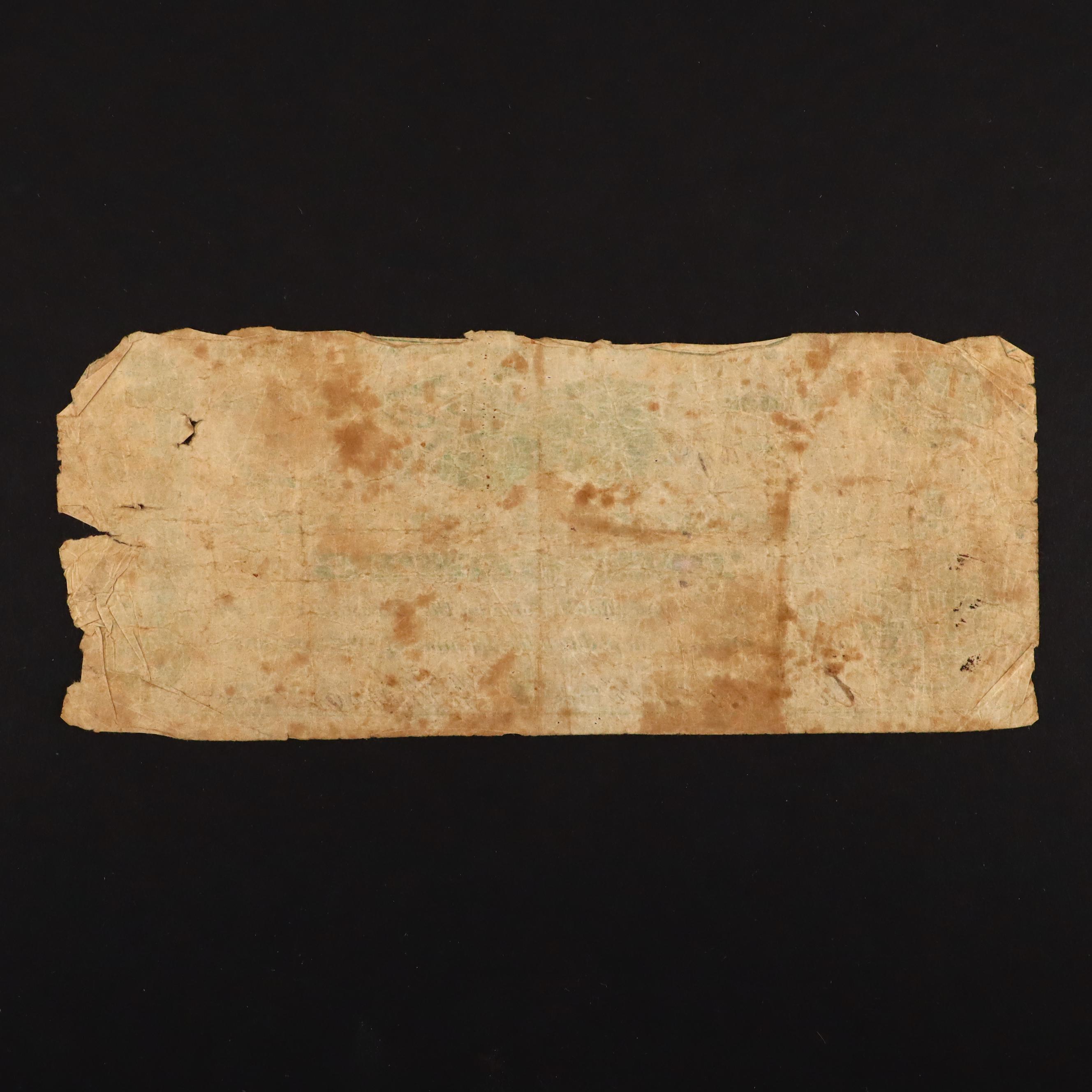 Seven Different Circa 1860 Obsolete Currency Notes