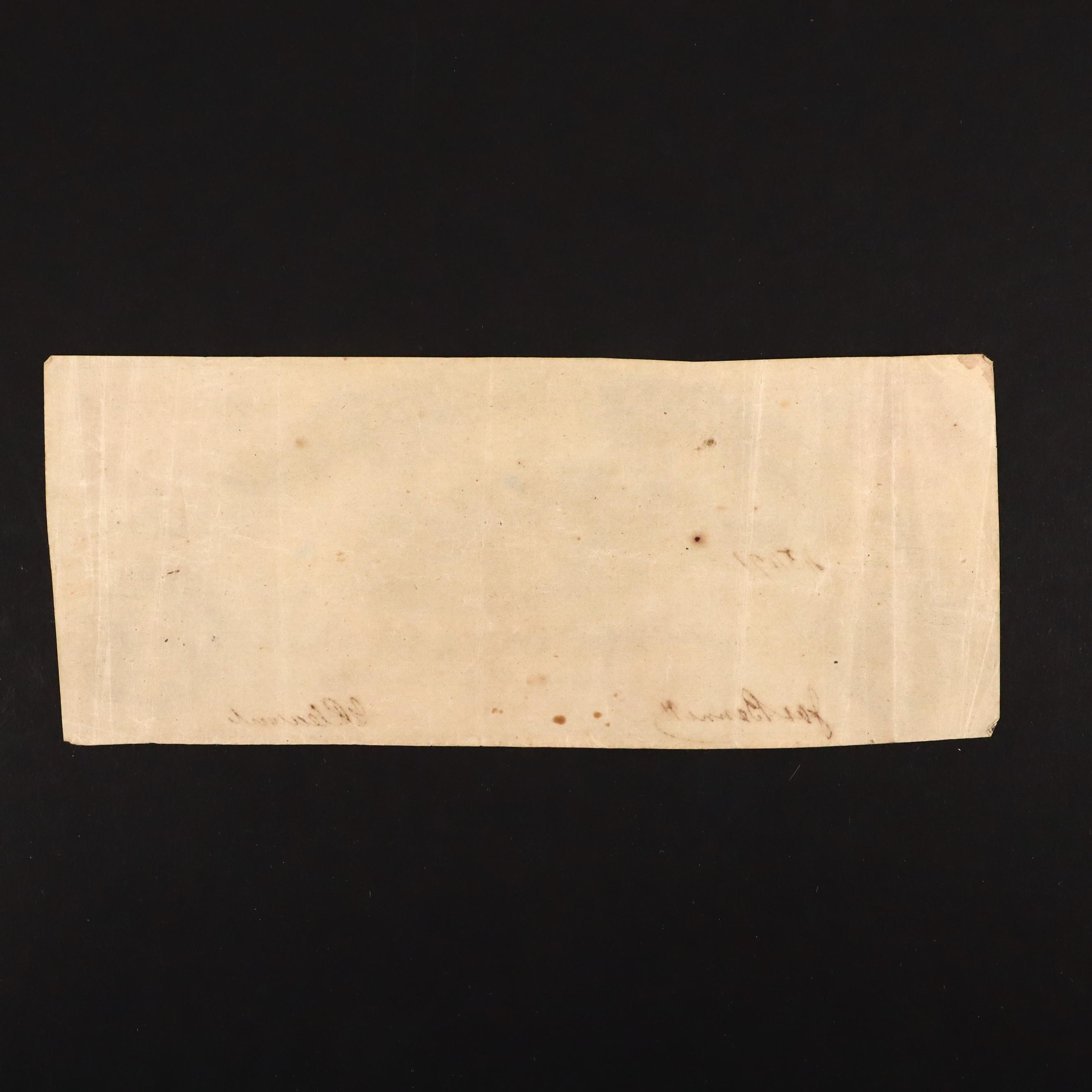 Seven Different Circa 1860 Obsolete Currency Notes