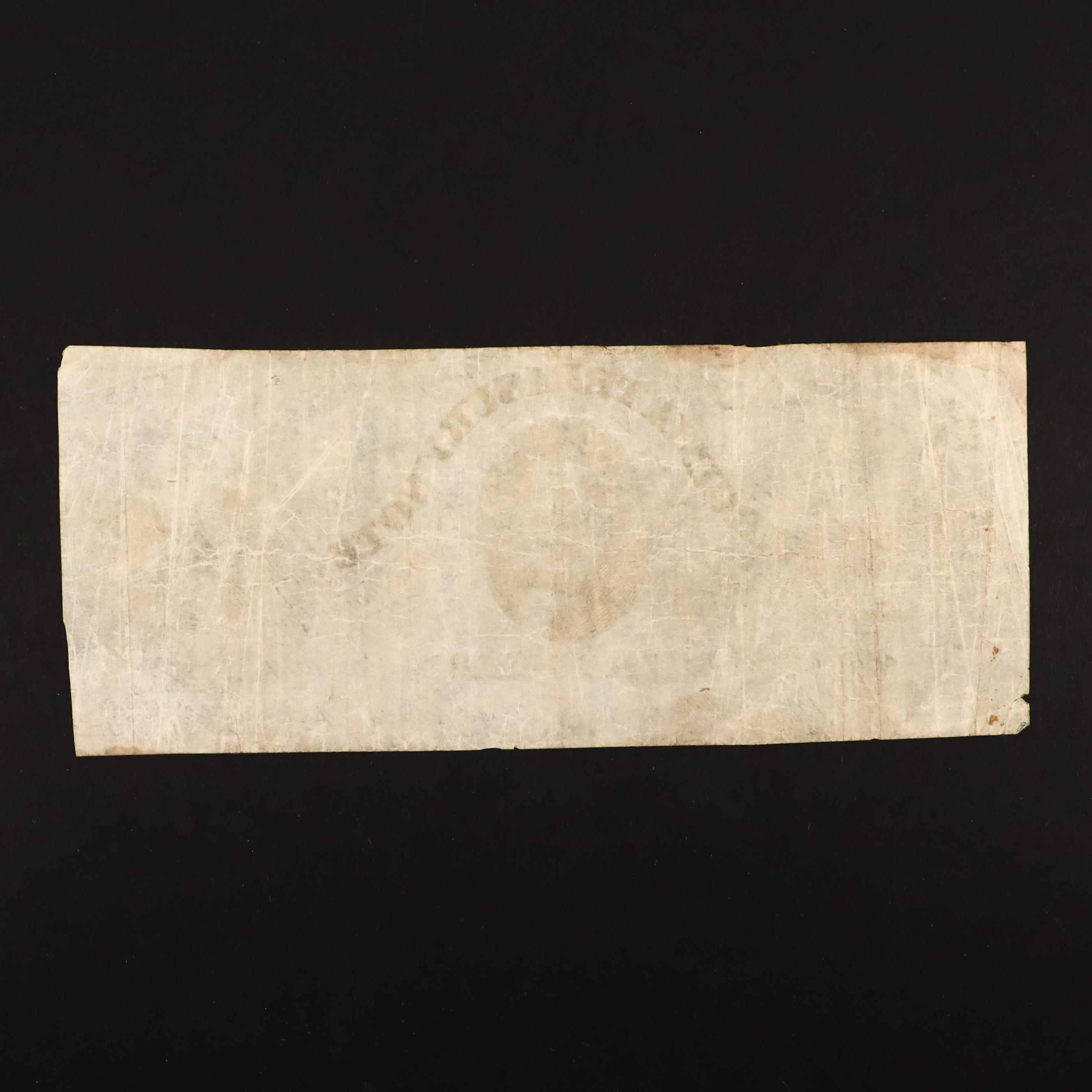 Seven Different Circa 1860 Obsolete Currency Notes