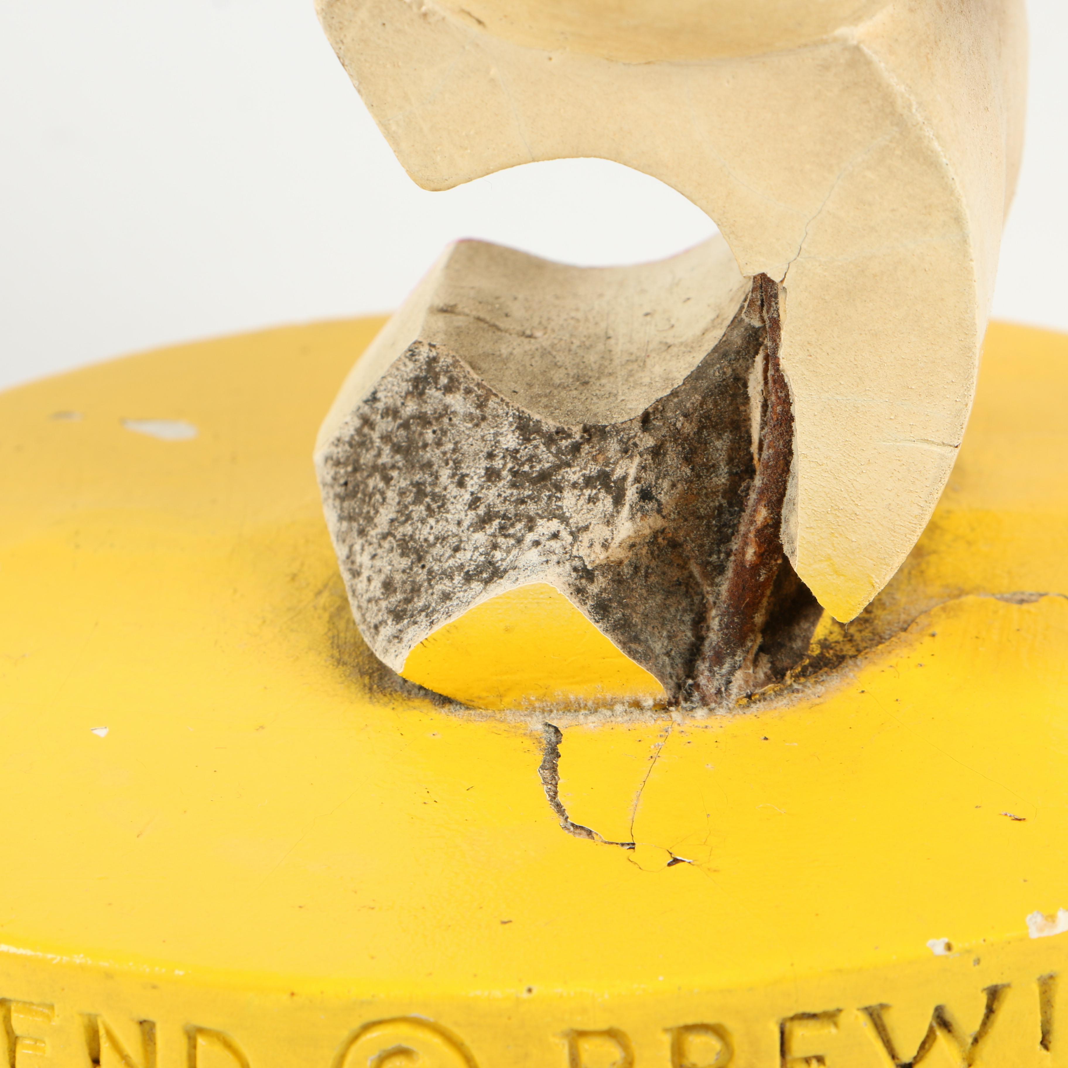 Utica Club "Uncle Charlie" Cast Plaster Figurine "U. C. For Me", Early 20th C.