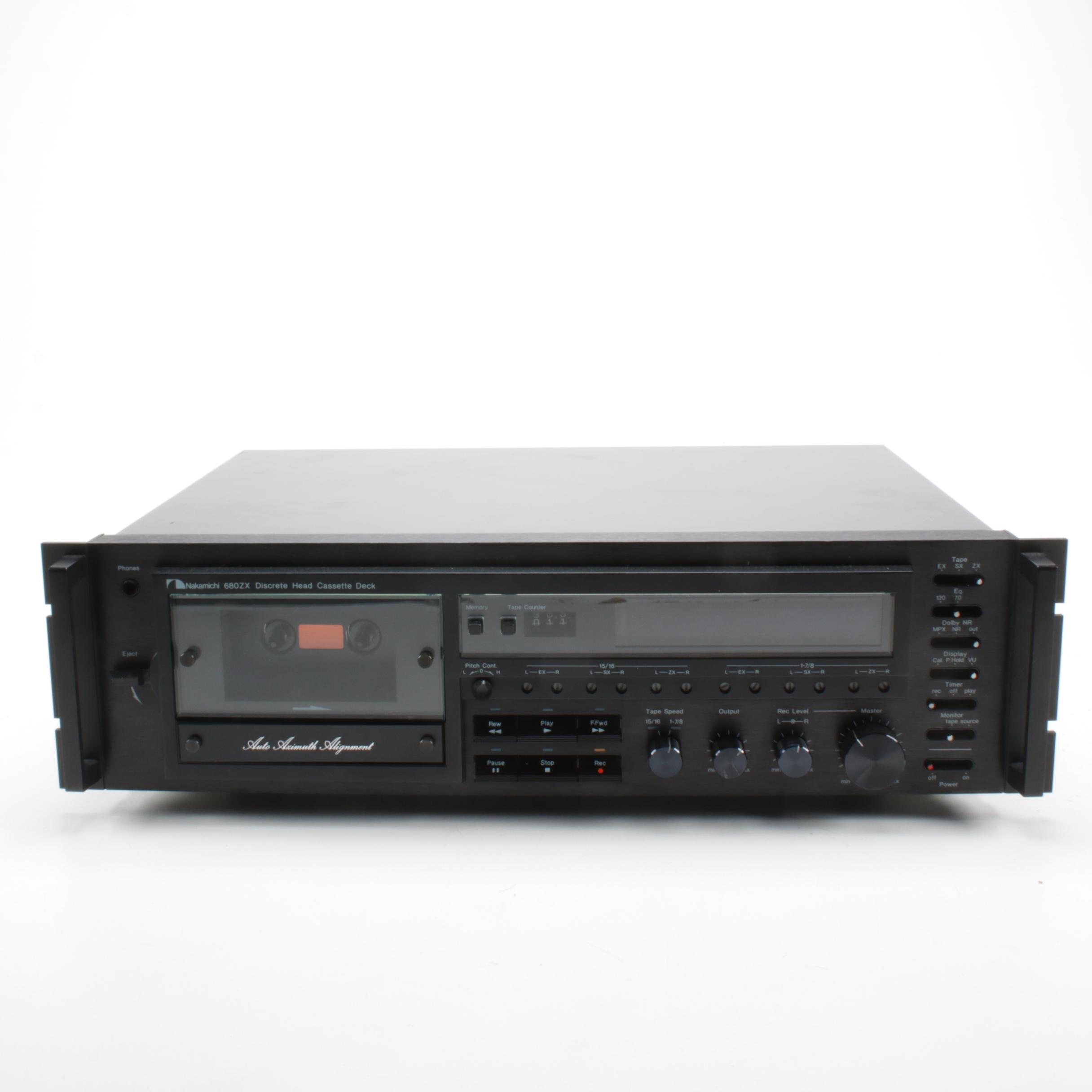 Nakamichi 680Z Discrete Head Cassette Deck