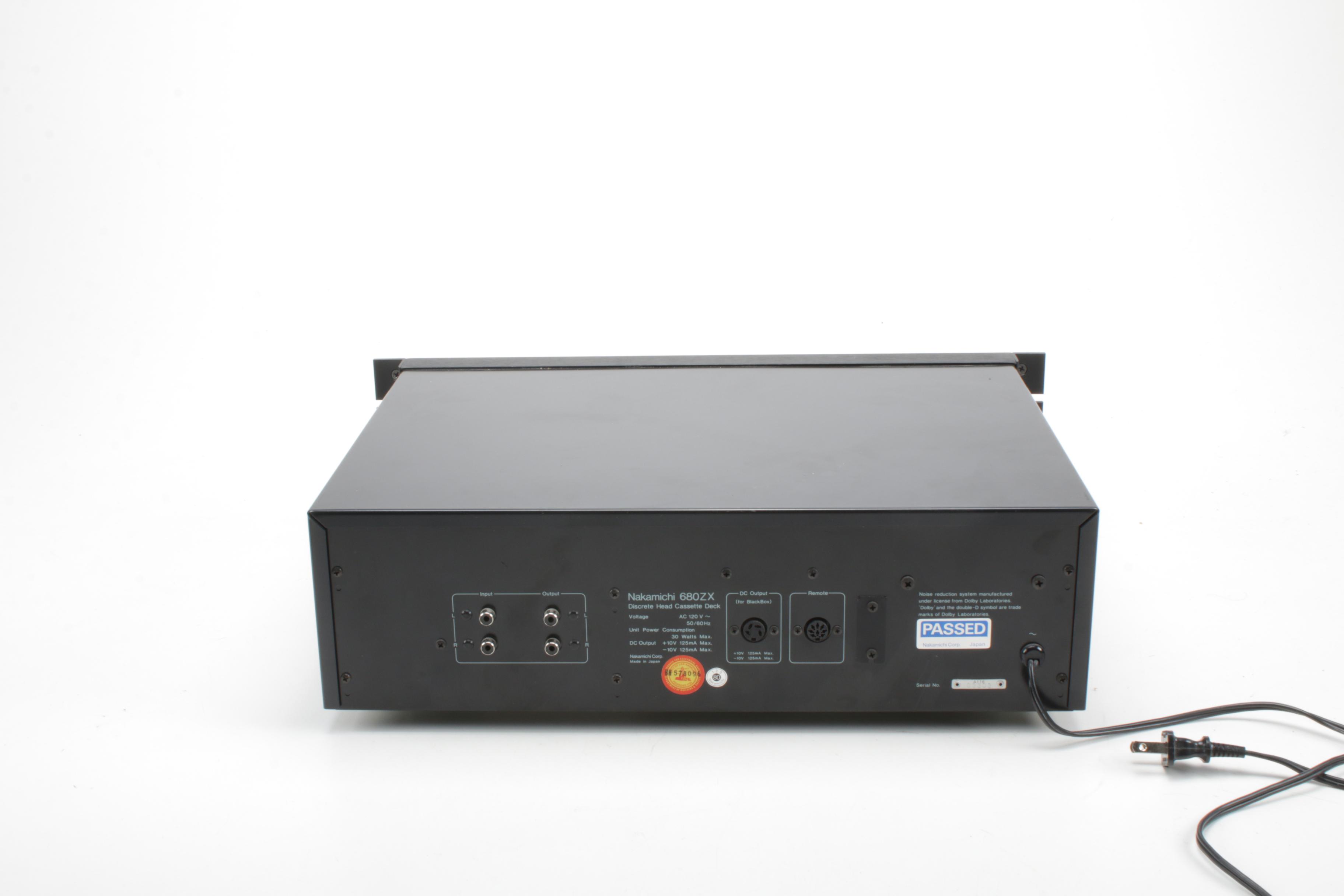 Nakamichi 680Z Discrete Head Cassette Deck