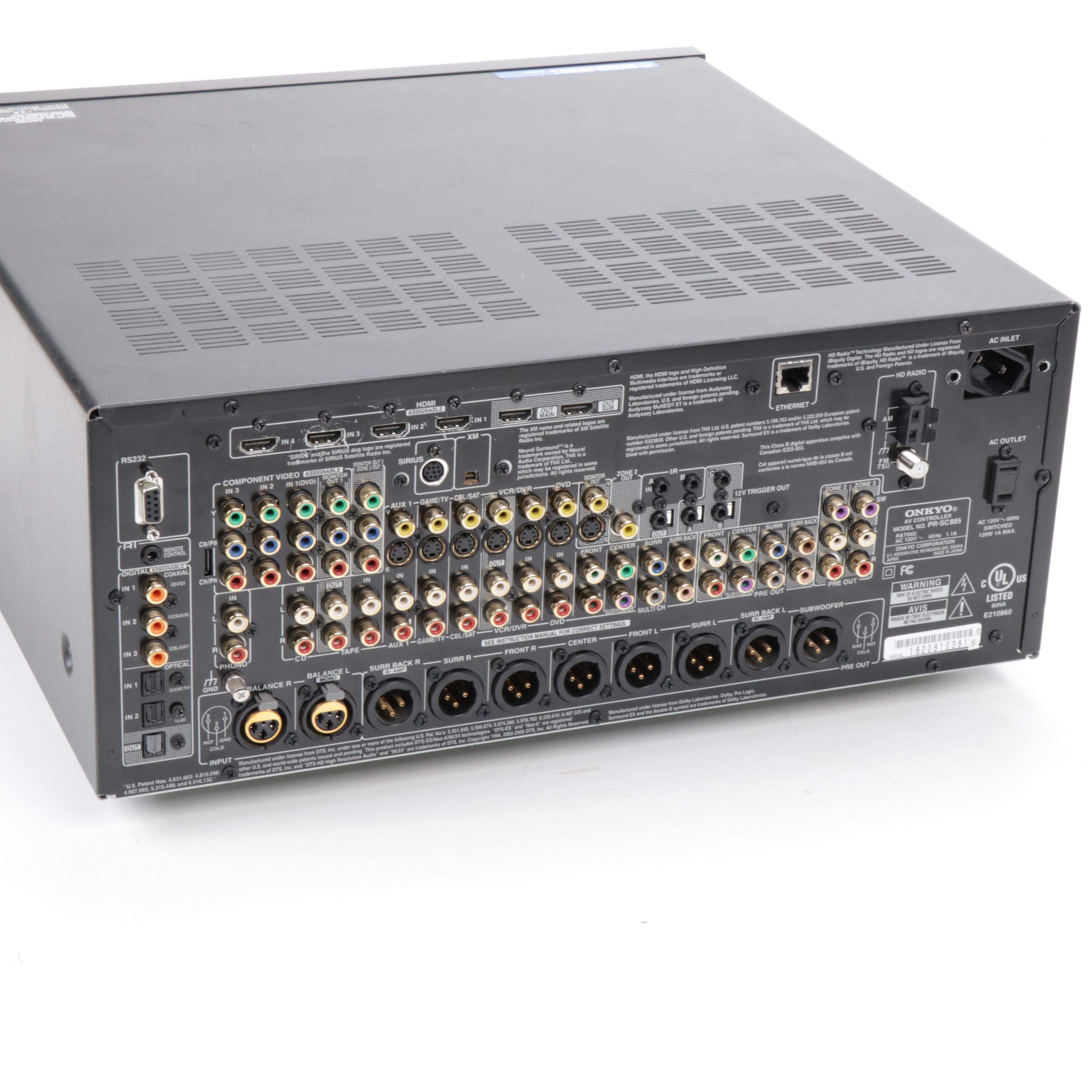 Onkyo THX Ultra Surround EX Receiver