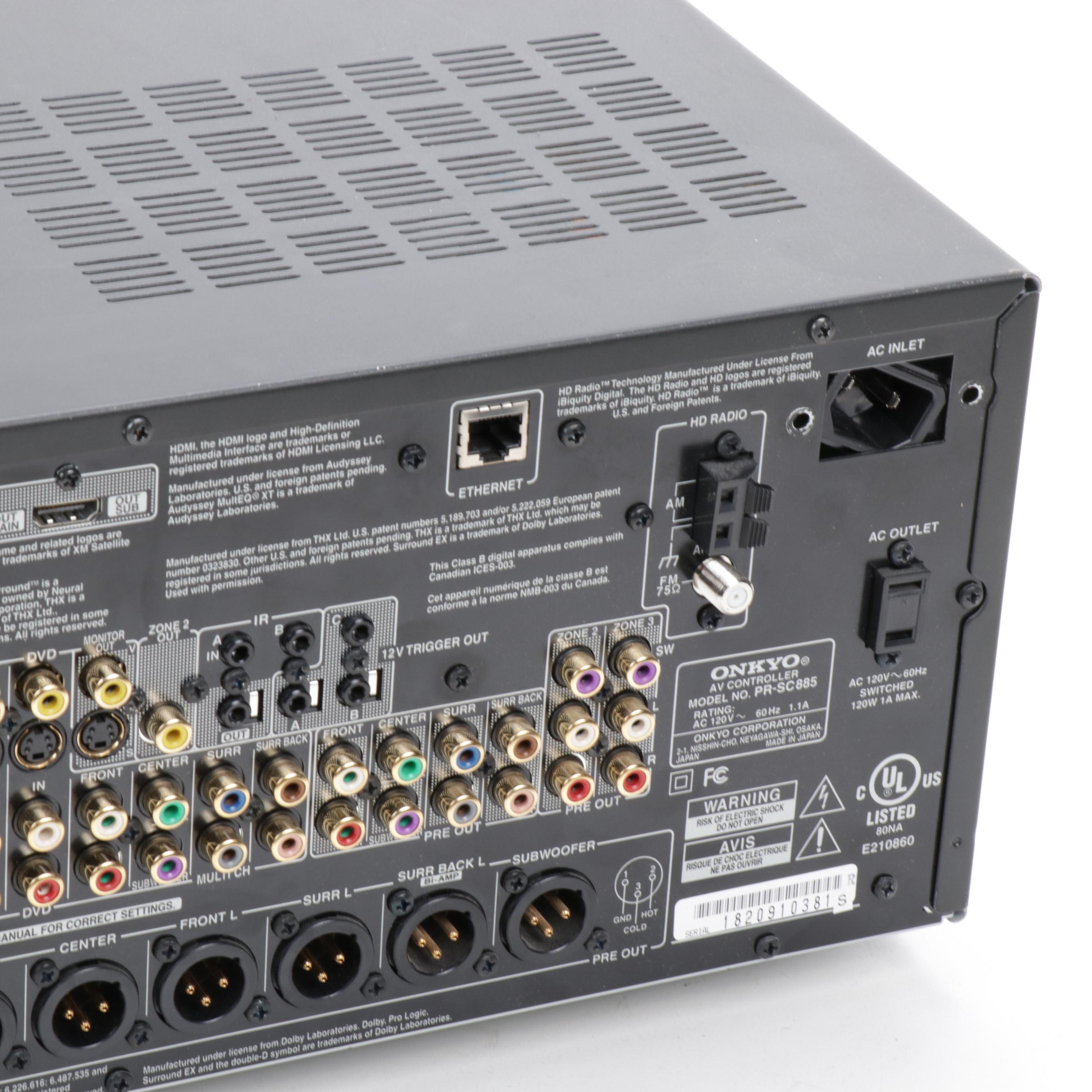 Onkyo THX Ultra Surround EX Receiver