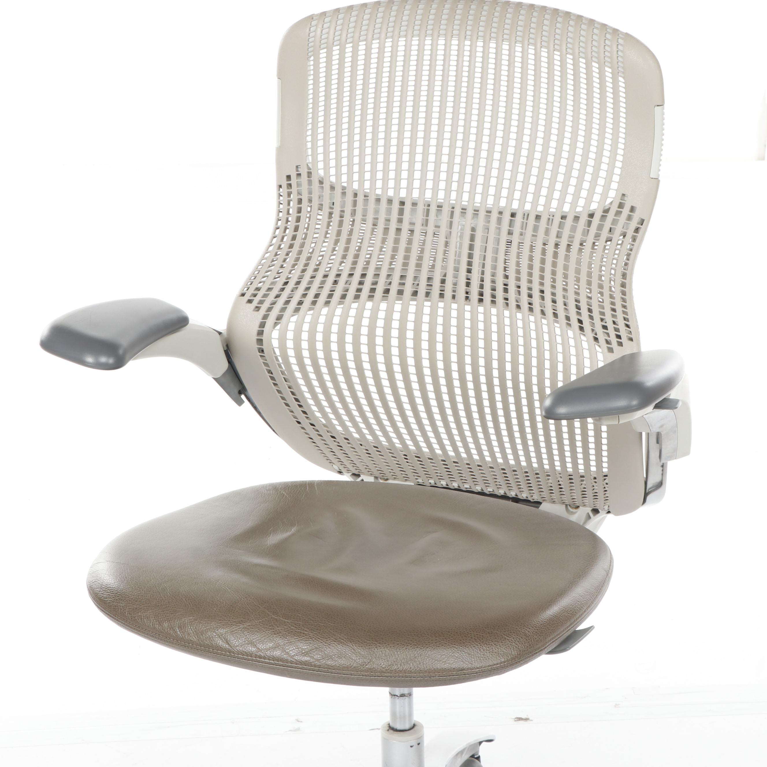 Knoll Contemporary Modern Gray Office Desk Chair
