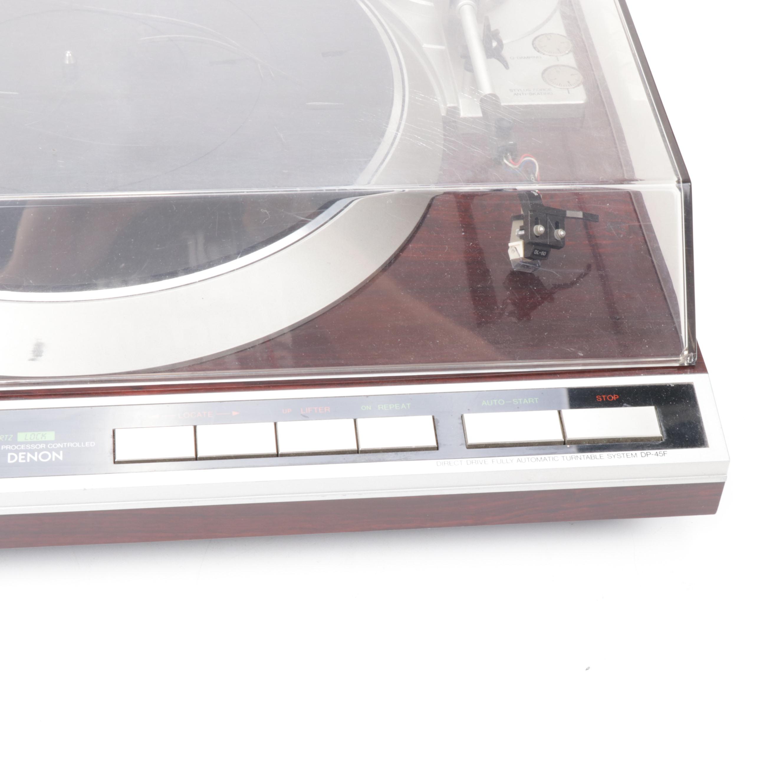 Denon 45-F Turntable