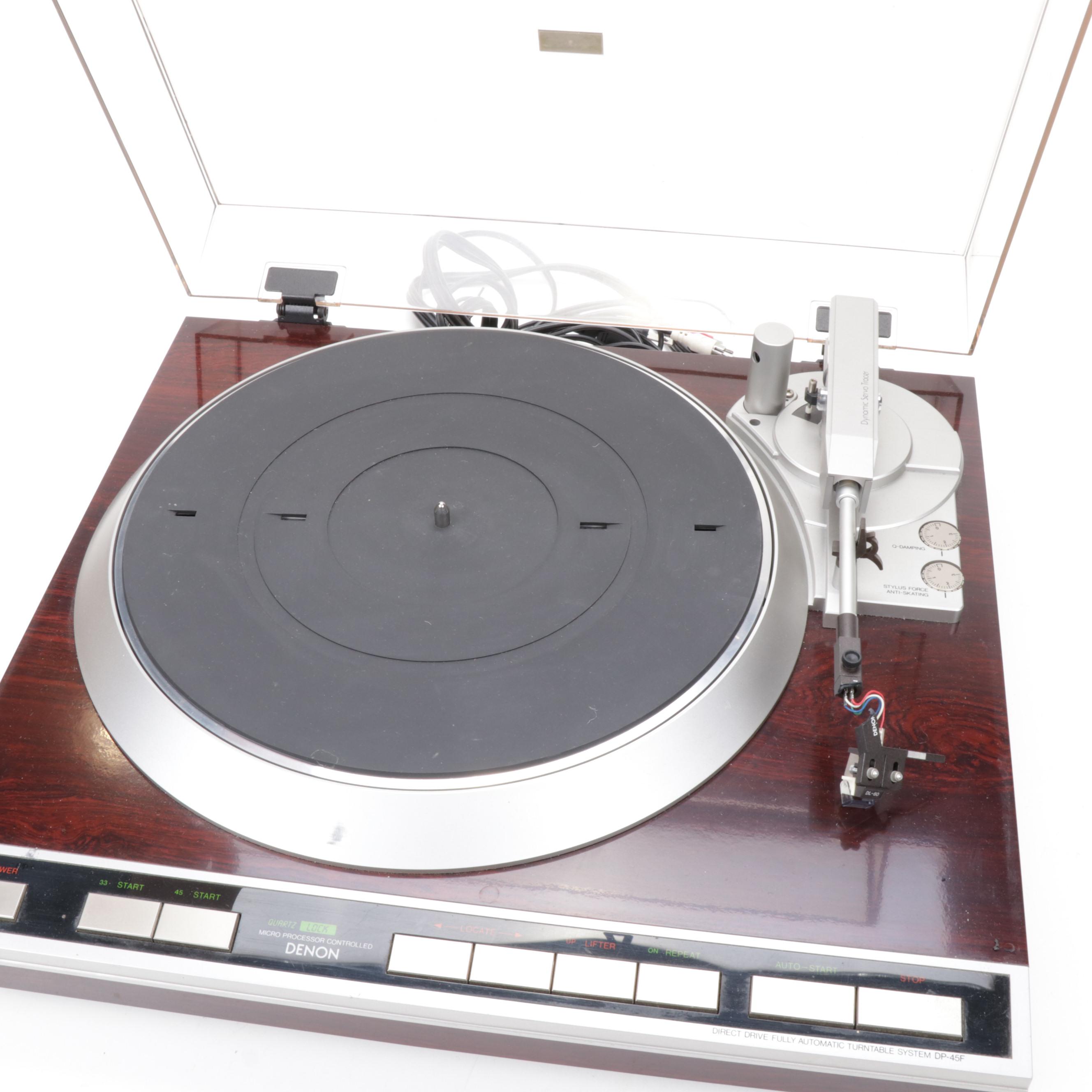 Denon 45-F Turntable
