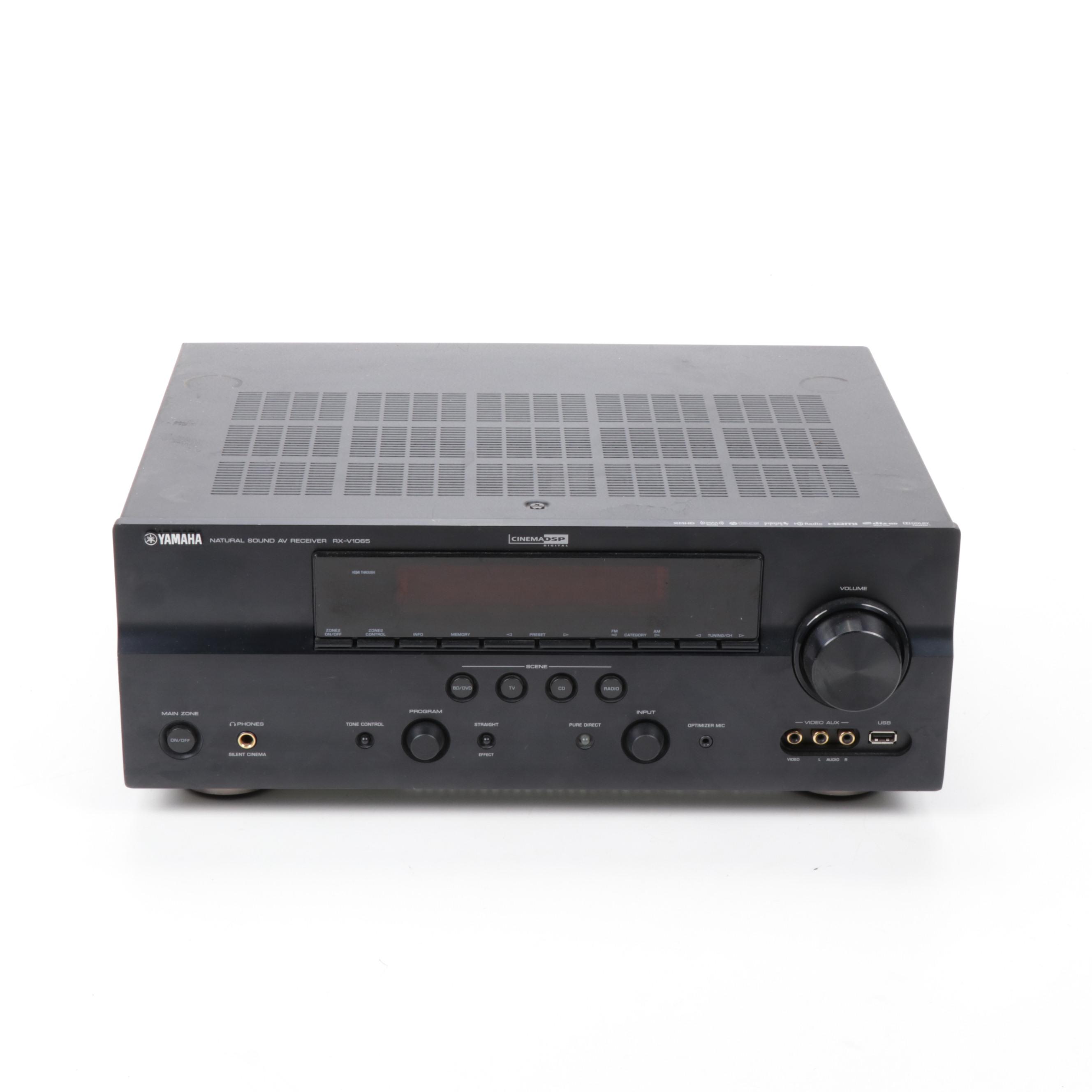 Yamaha Natural Sound AV Receiver RX-V1065
