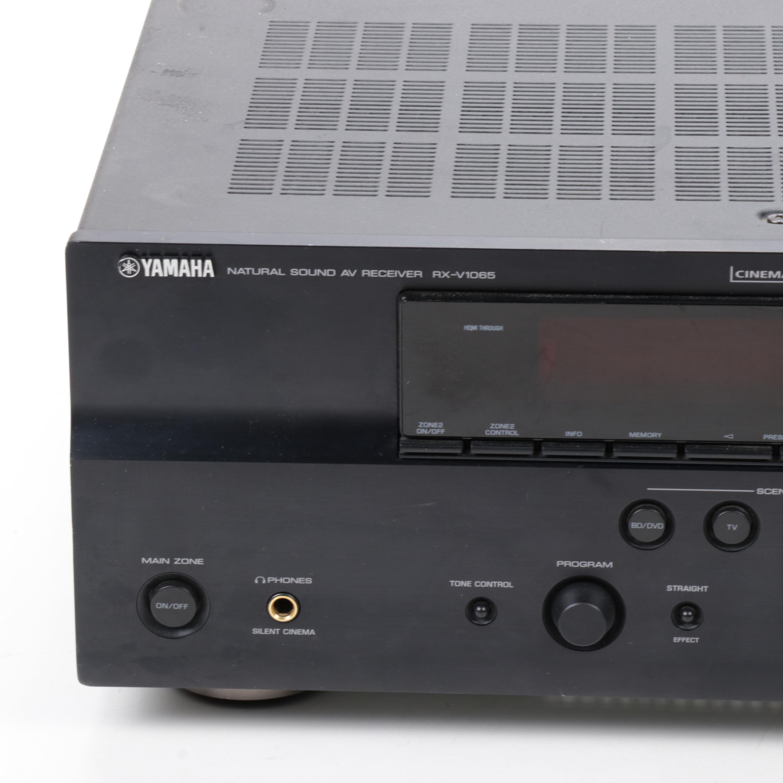 Yamaha Natural Sound AV Receiver RX-V1065