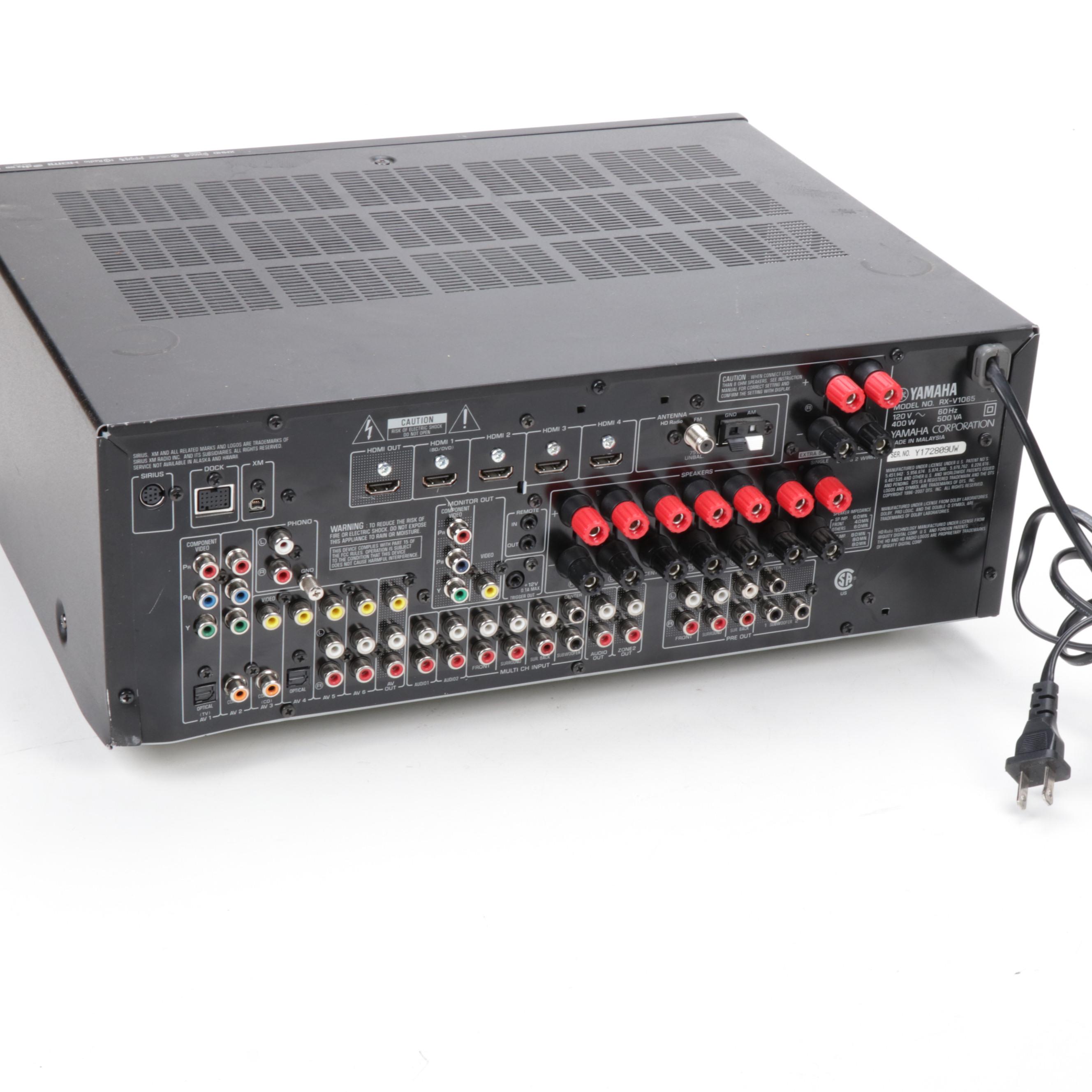 Yamaha Natural Sound AV Receiver RX-V1065