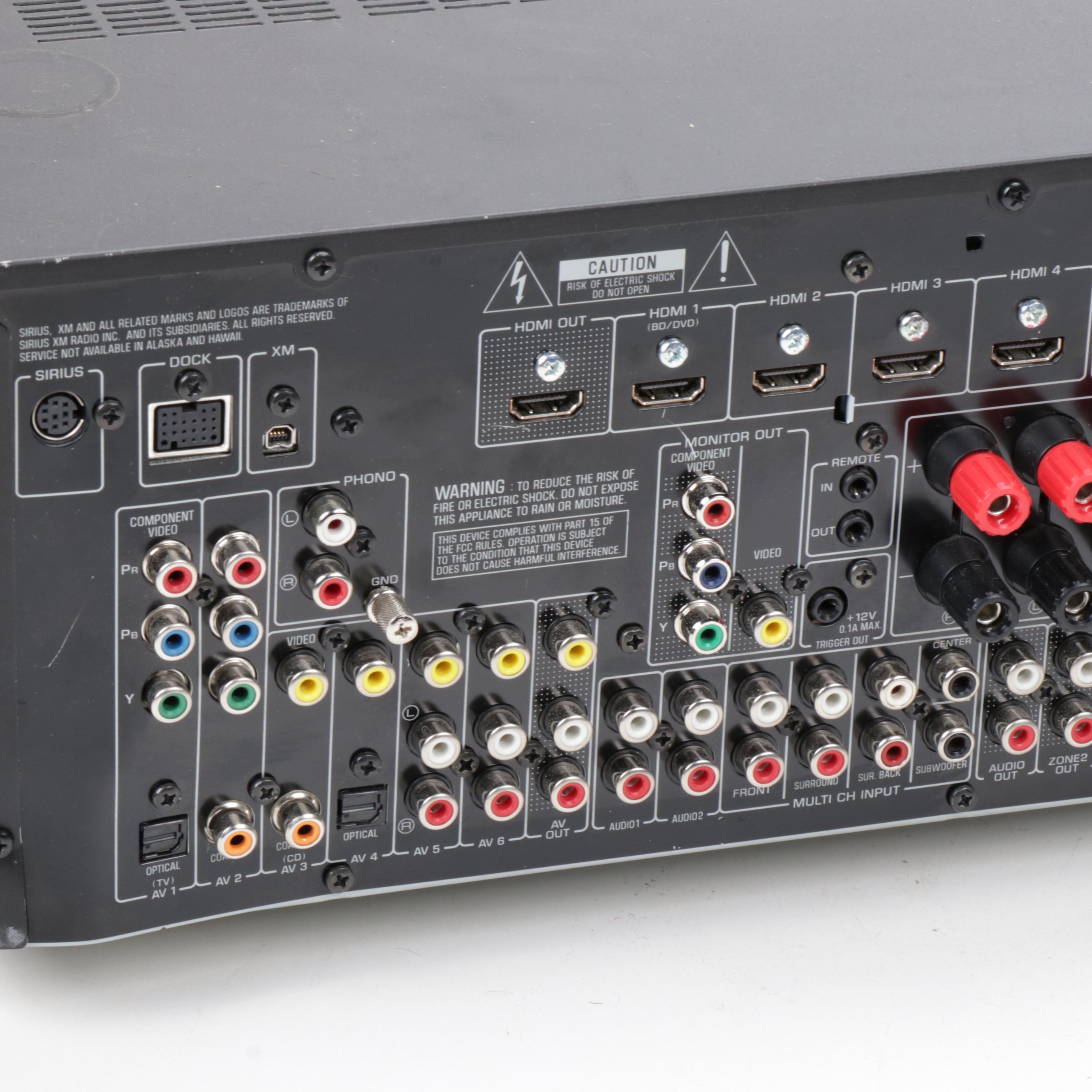 Yamaha Natural Sound AV Receiver RX-V1065