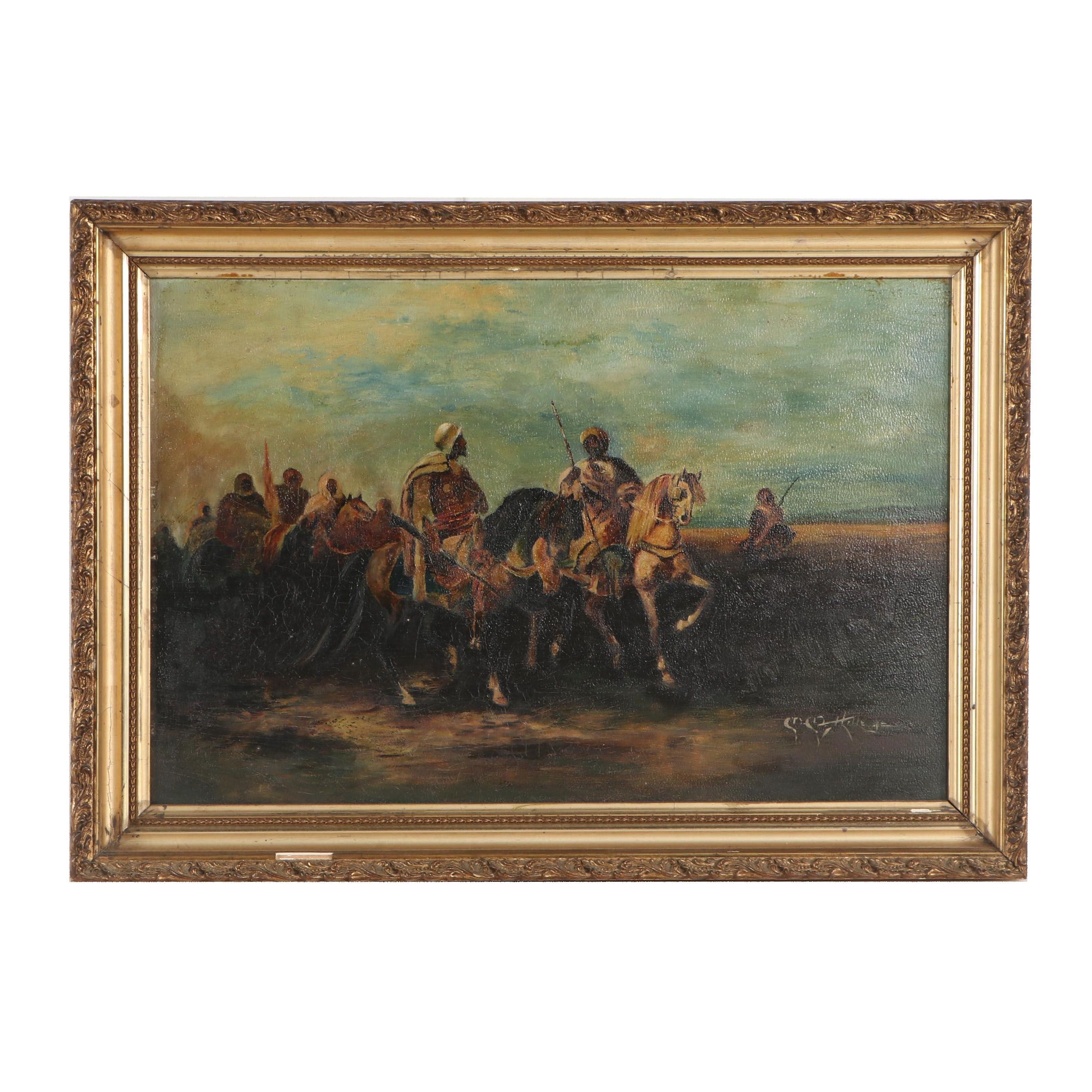 Copy Oil Painting after Adolph Schreyer