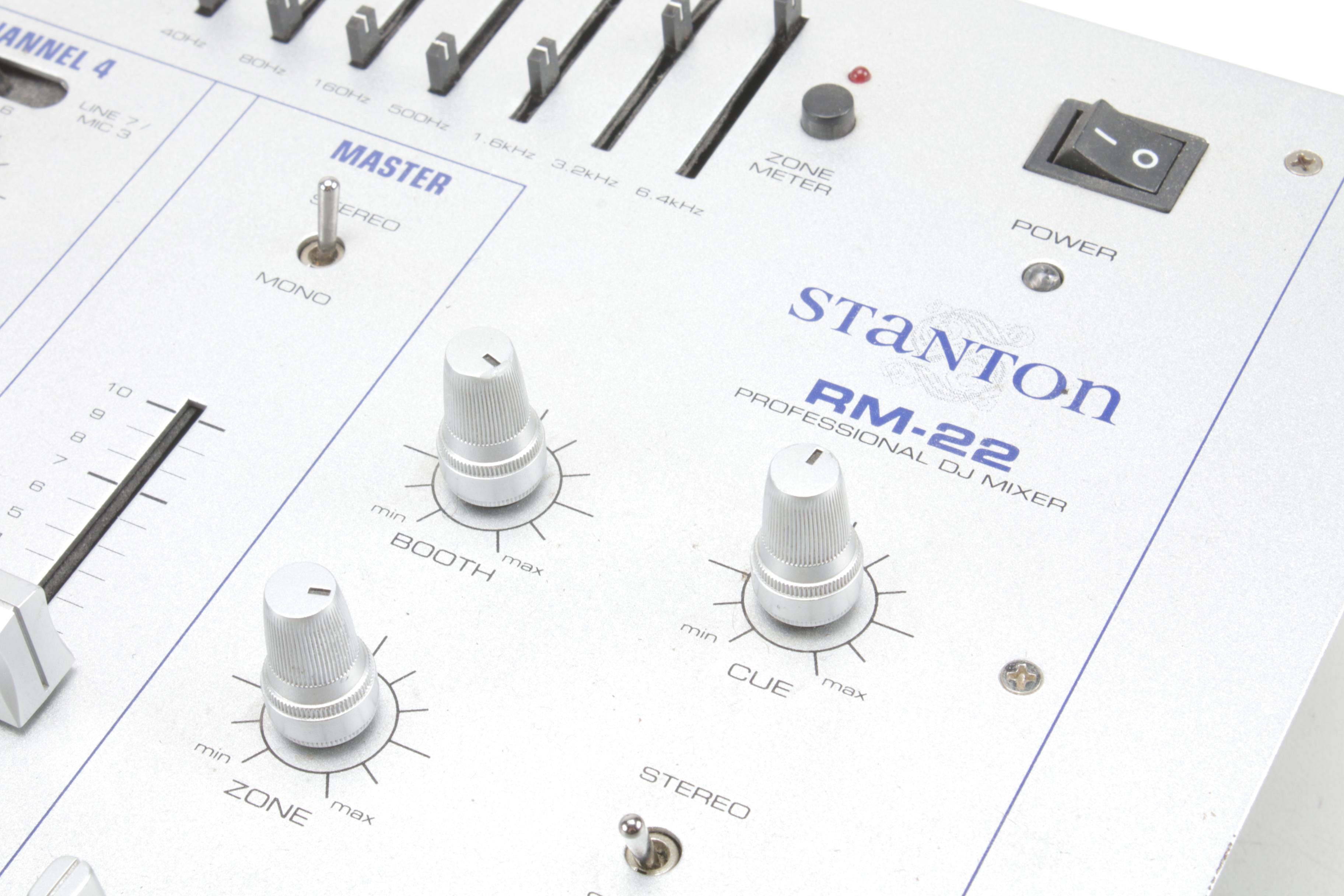 Stanton RM-22 Professional DJ Mixer
