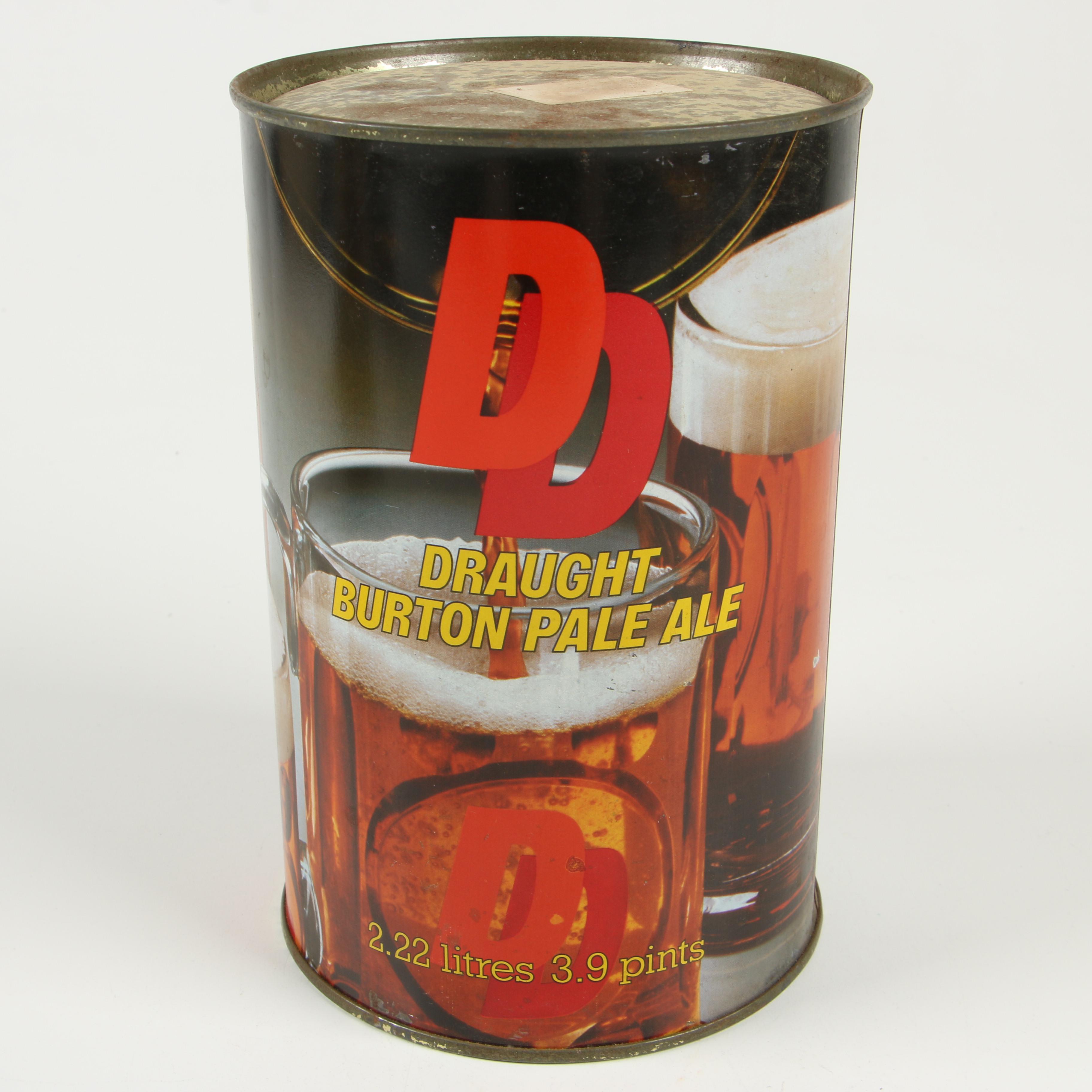 Heineken and Other 22.2 Liter Flat Top Beer Cans