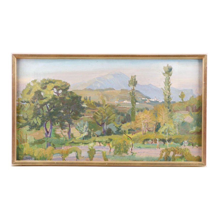 Sandri Landscape Oil Painting