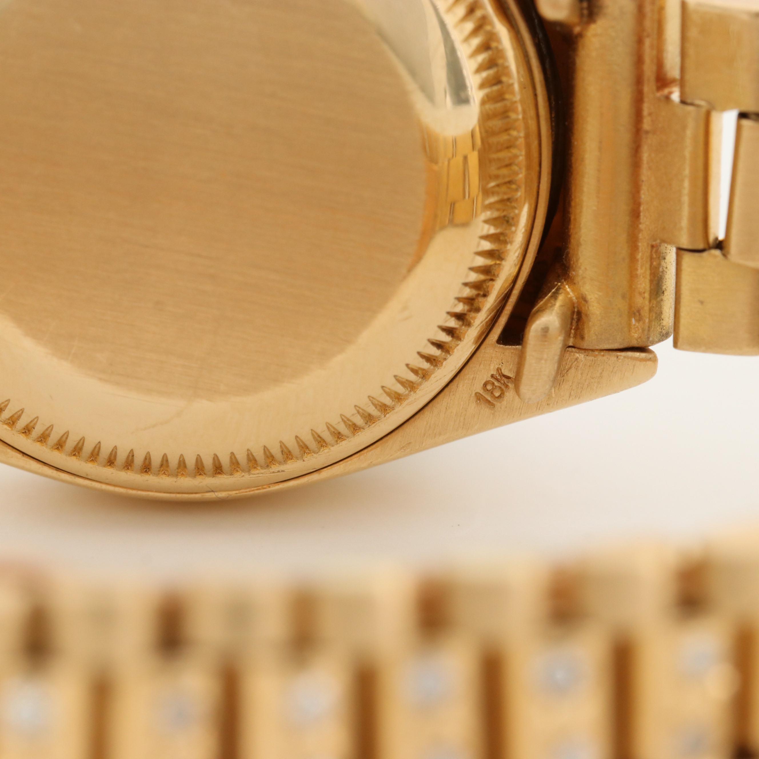 Rolex Datejust 18K Yellow Gold and 1.31 CTW Diamond Watch