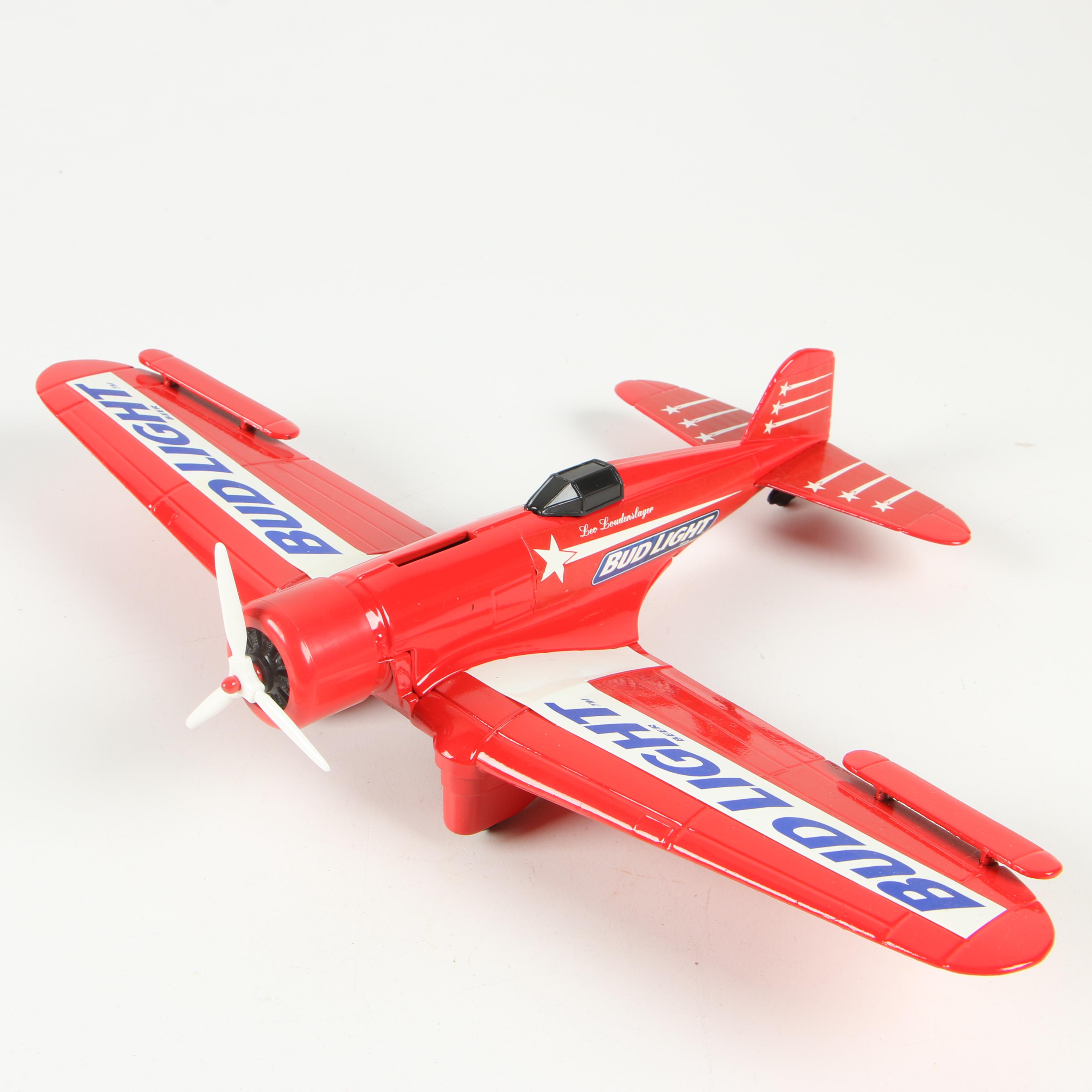Ertl Co. Diecast Metal Model Airplane Coin Banks