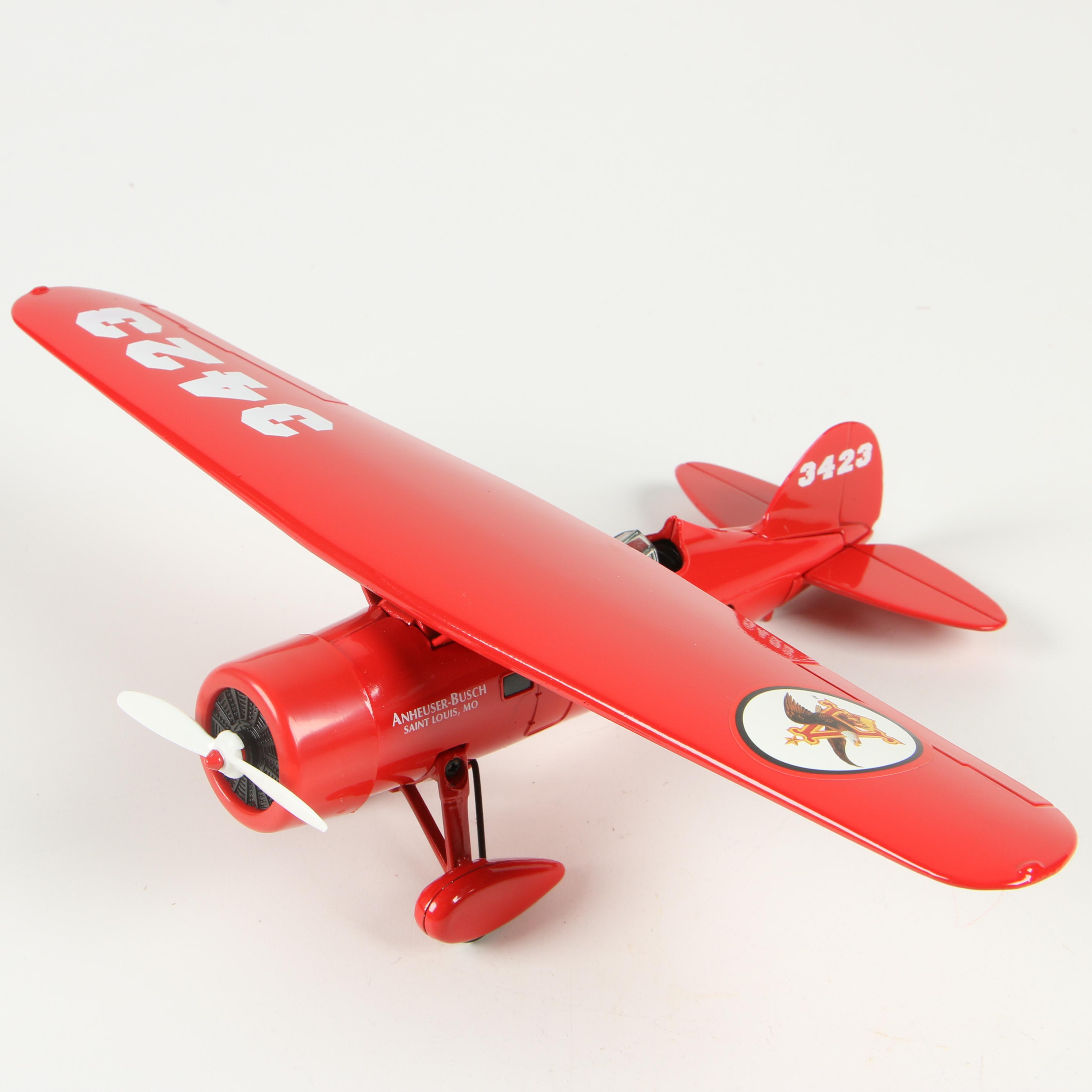 Ertl Co. Diecast Metal Model Airplane Coin Banks