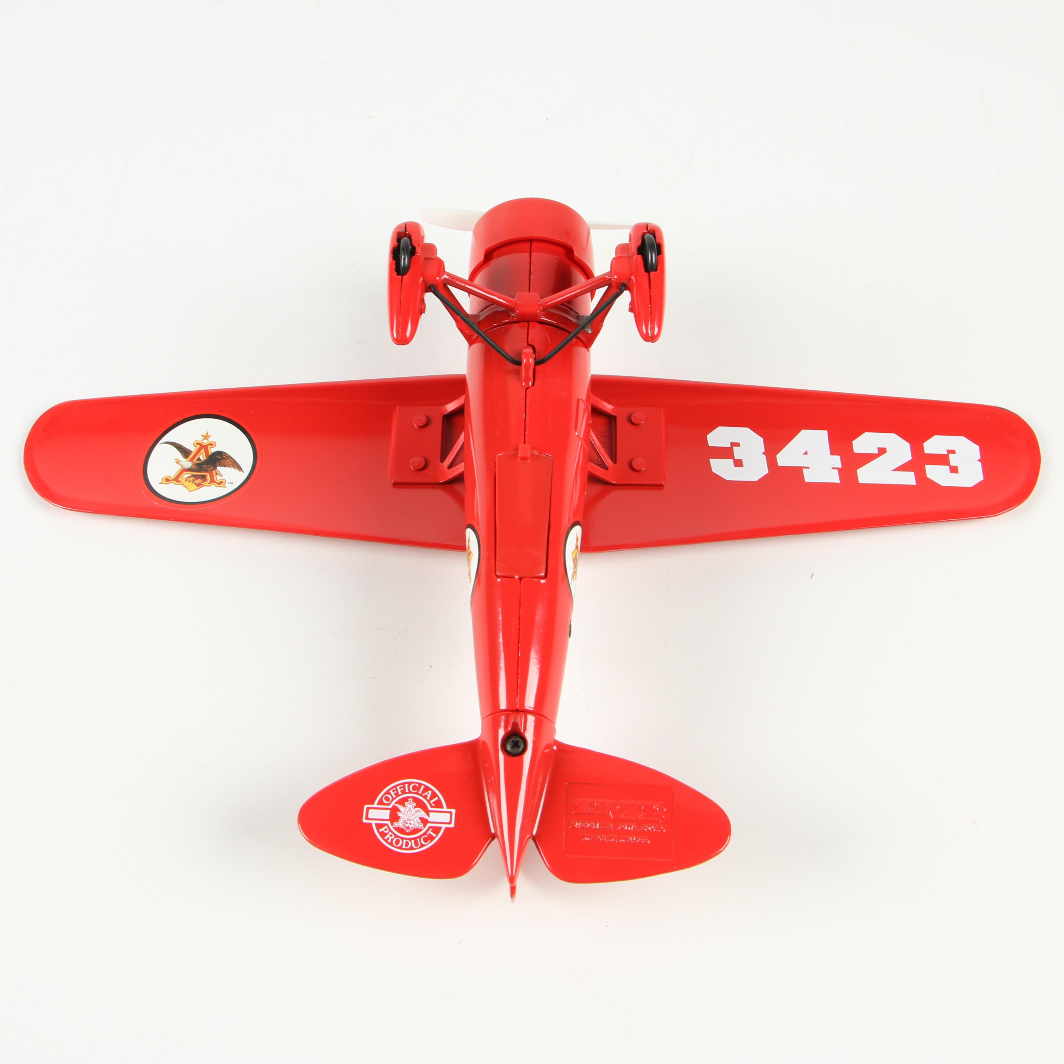 Ertl Co. Diecast Metal Model Airplane Coin Banks