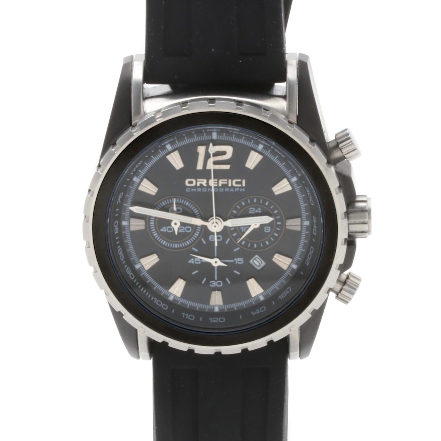 Orefici Stainless Steel Chronograph Wristwatch