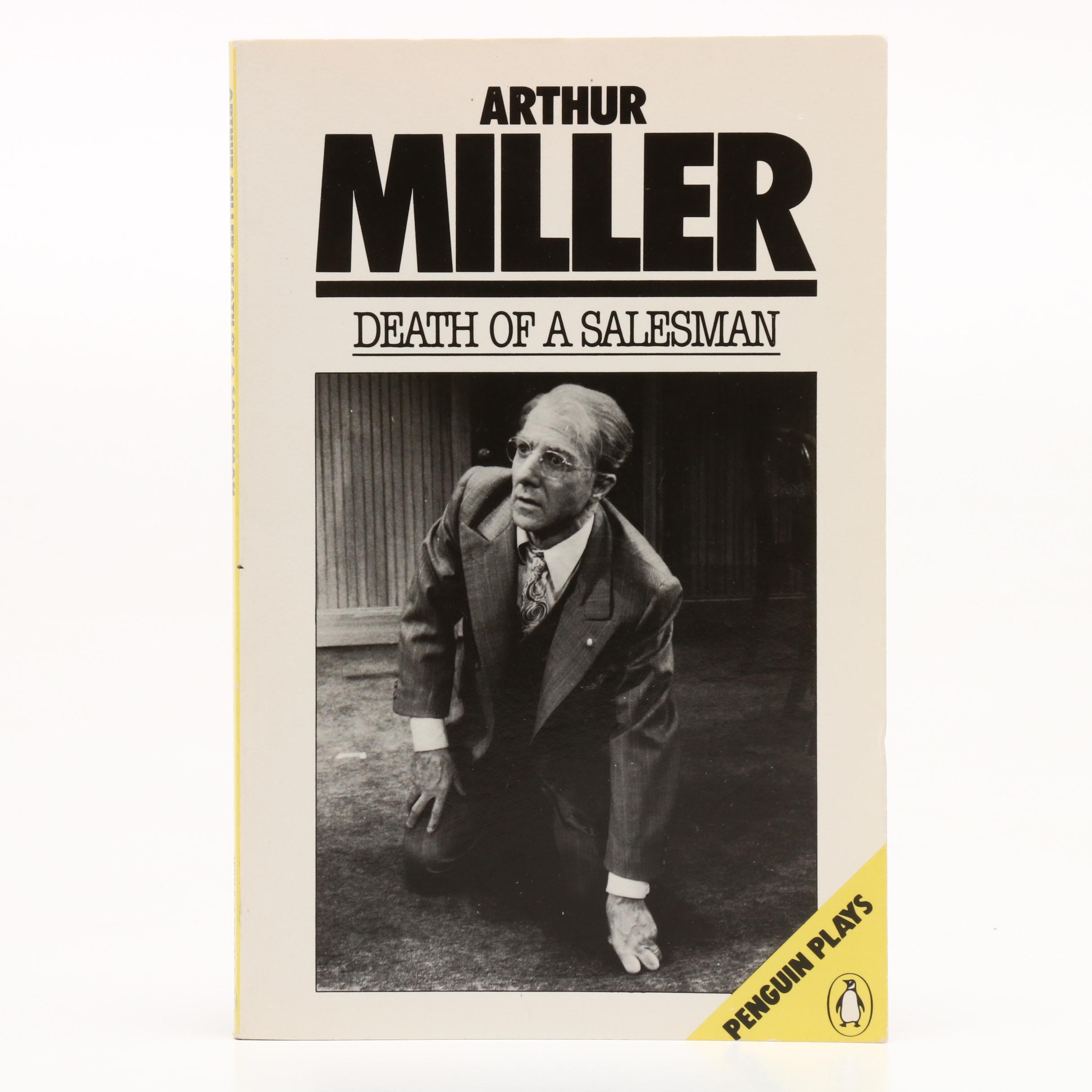 Signed "Death of a Salesman" by Arthur Miller, 1986  Visual COA