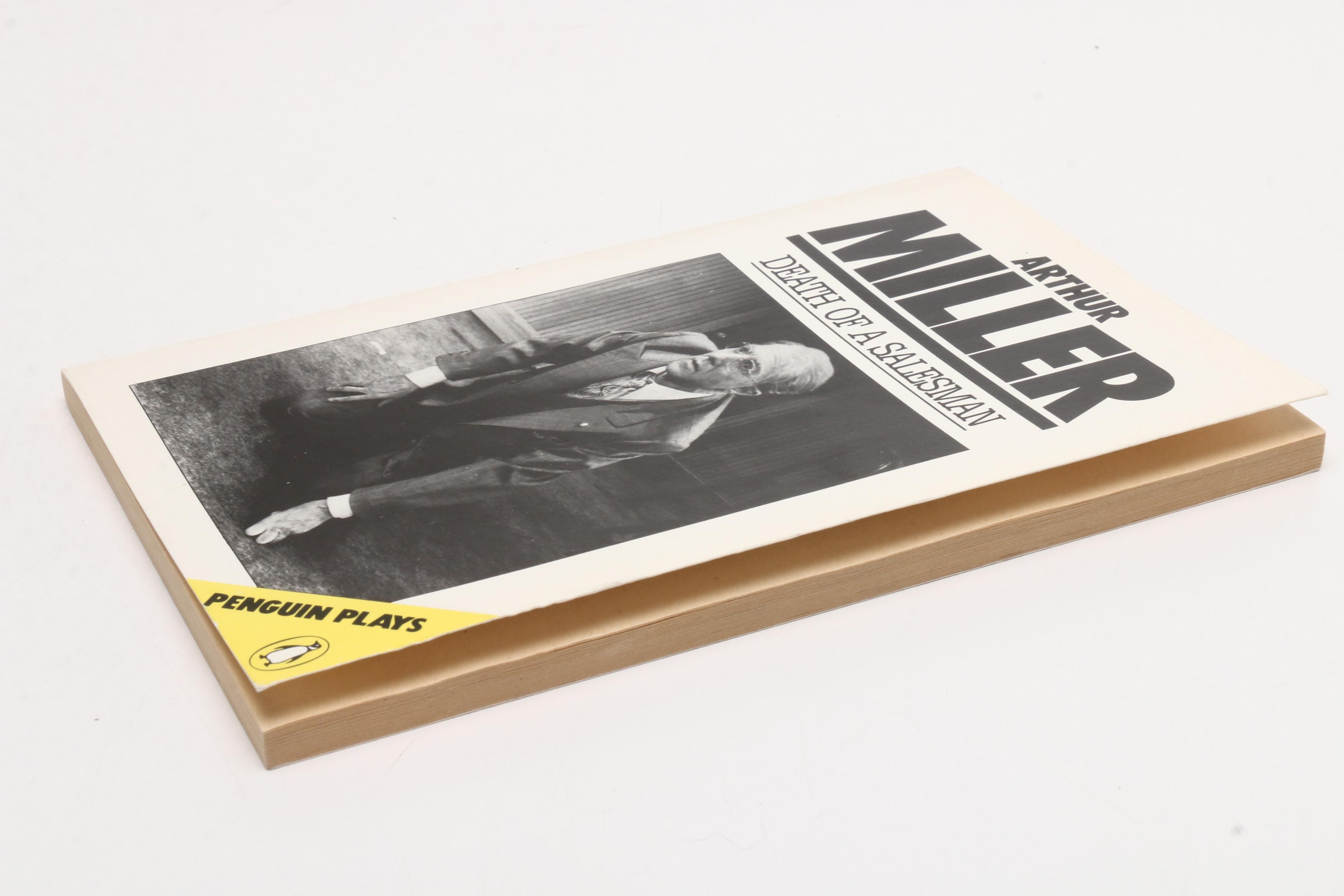 Signed "Death of a Salesman" by Arthur Miller, 1986  Visual COA