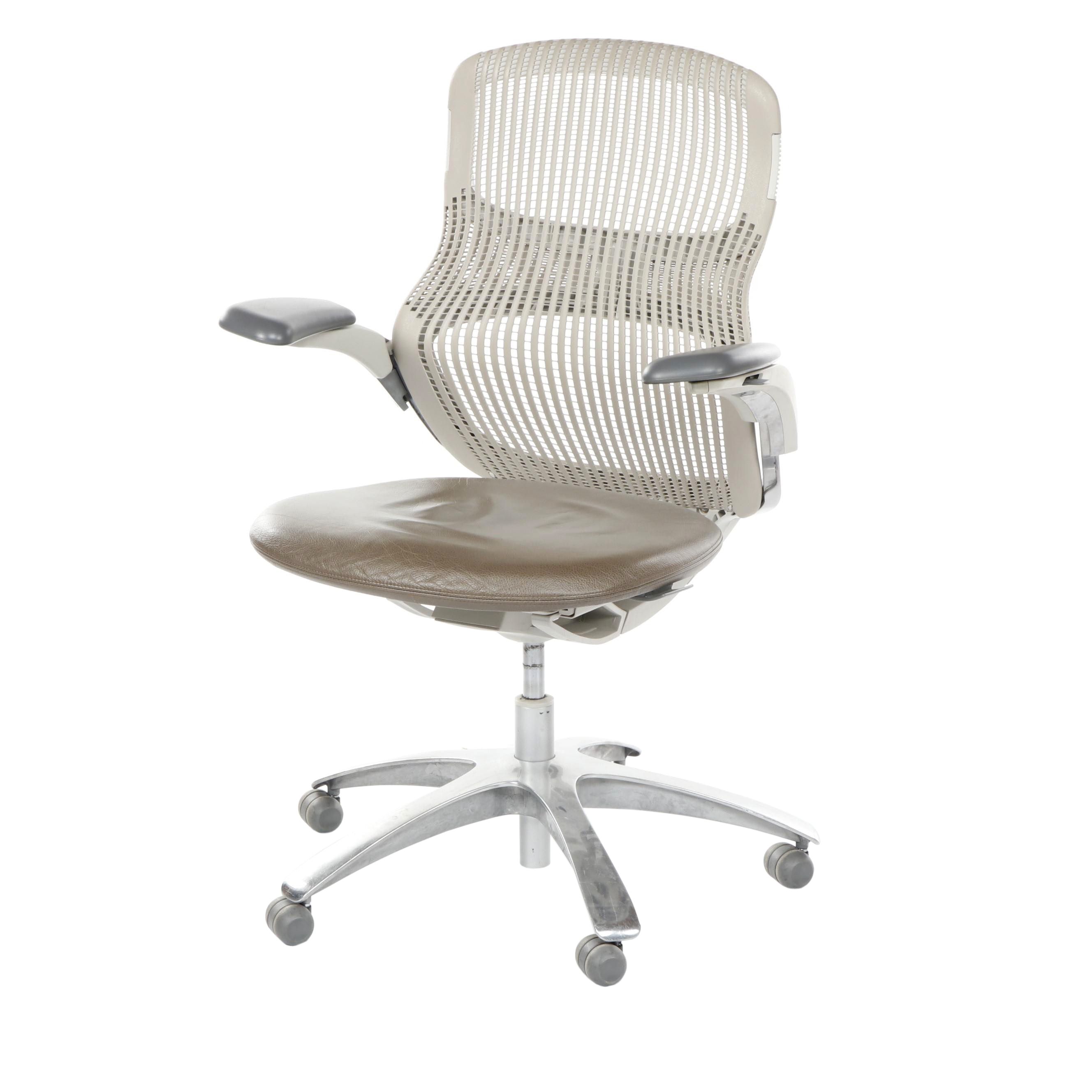 Knoll Contemporary Modern Gray Office Desk Chair