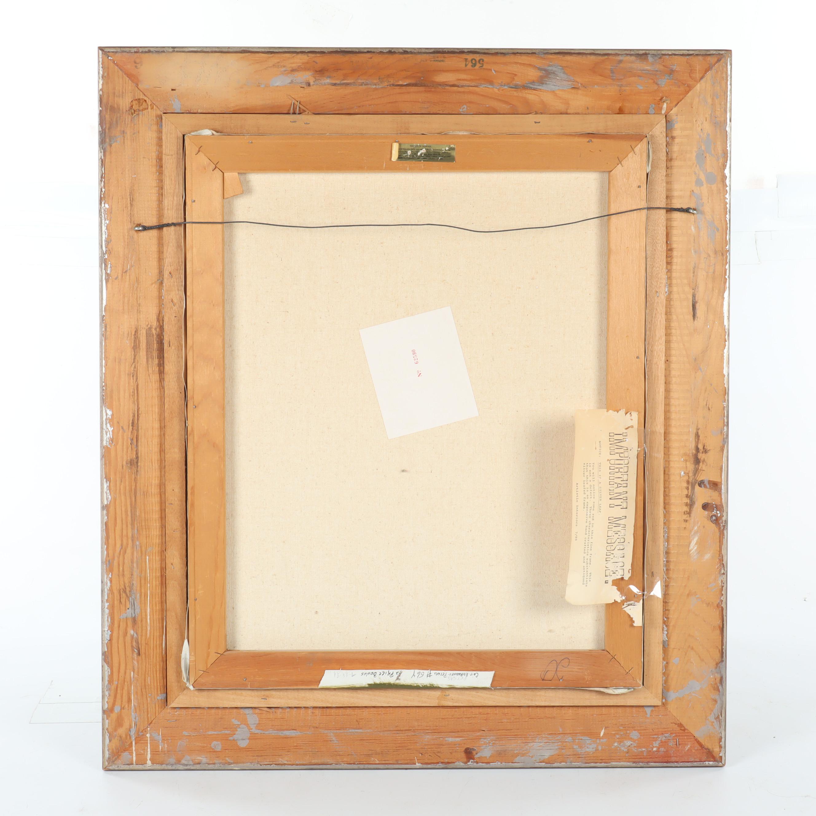 Violet De Mazia Still Life Oil Painting