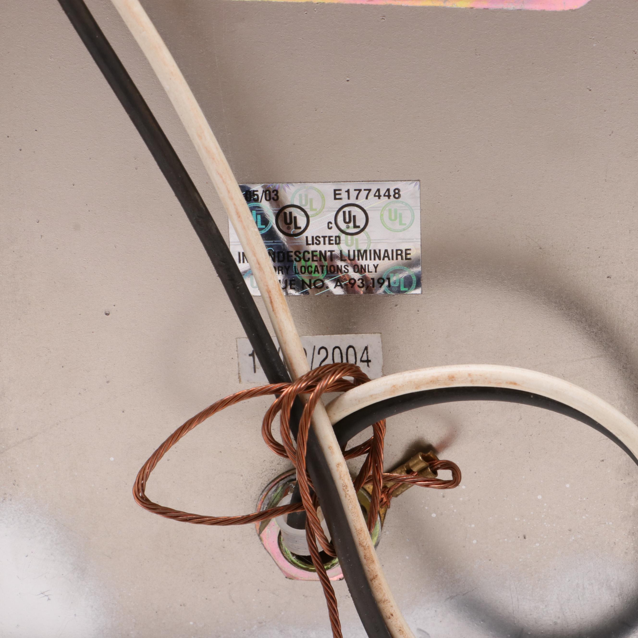 Kalco Contemporary Wall Sconces, Pair