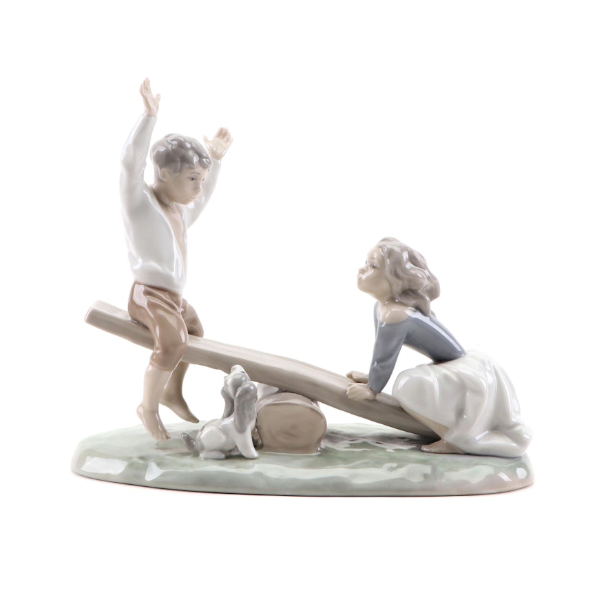 Lladró "See-Saw" Porcelain Figurine