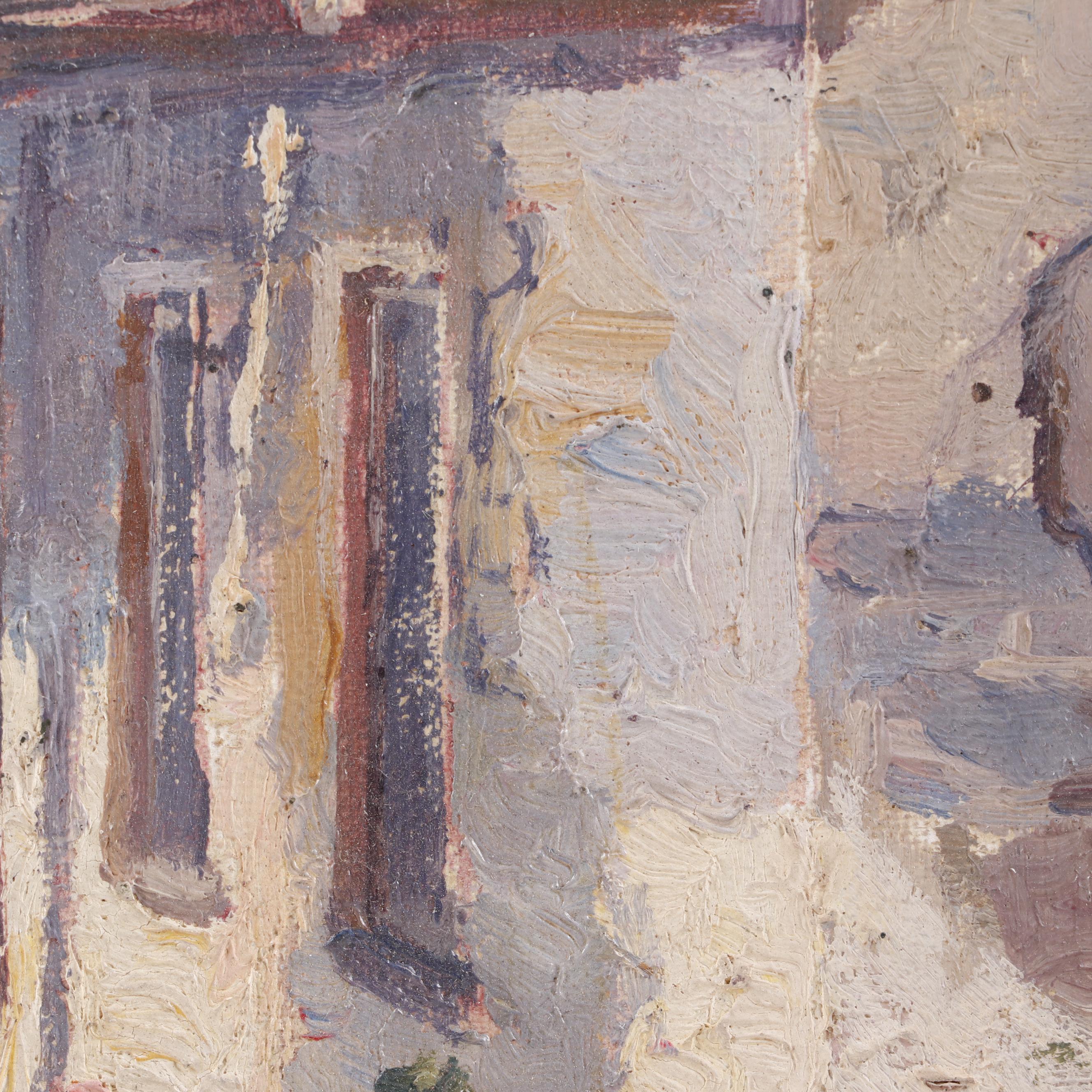 Josephine Cochrane Homestead Oil Painting