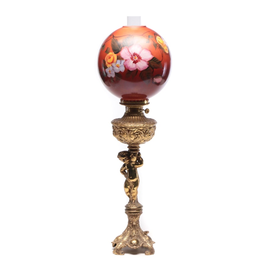 Baroque Style Parlor Lamp