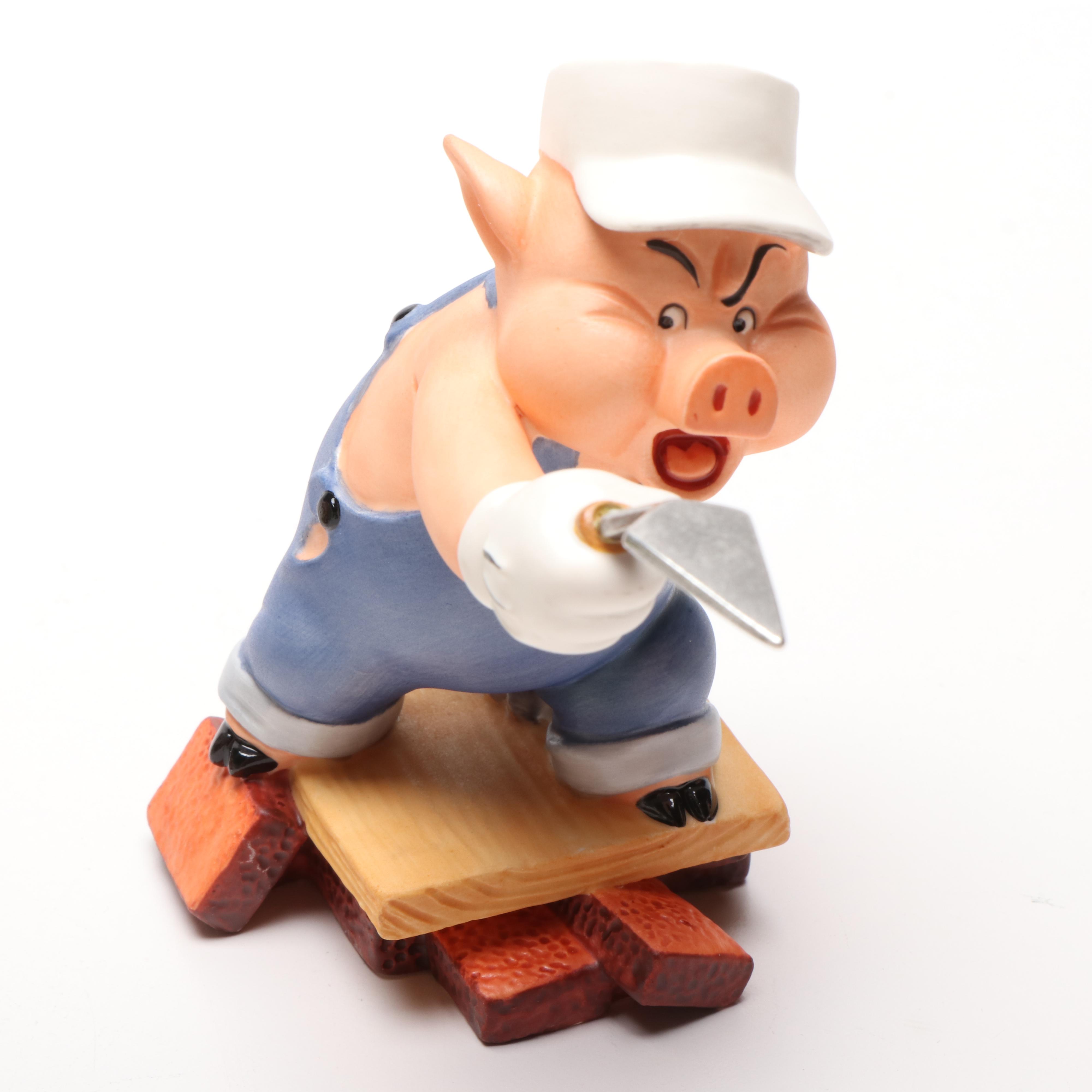 Walt Disney Classics Collection "Three Little Pigs" Figurines