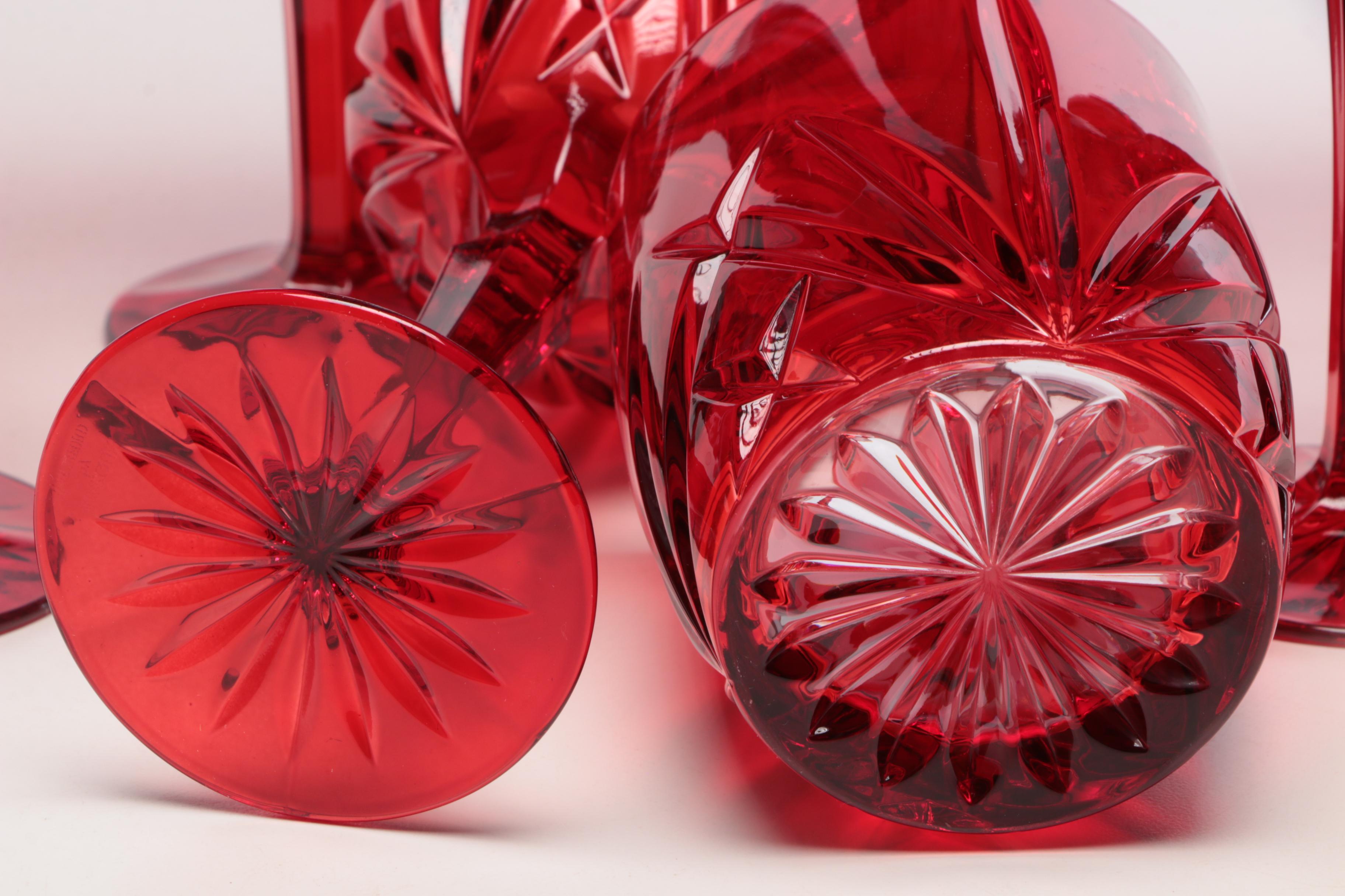 Marquis by Waterford Crystal "Brookside" Wine and Double Old Fashioned Glasses