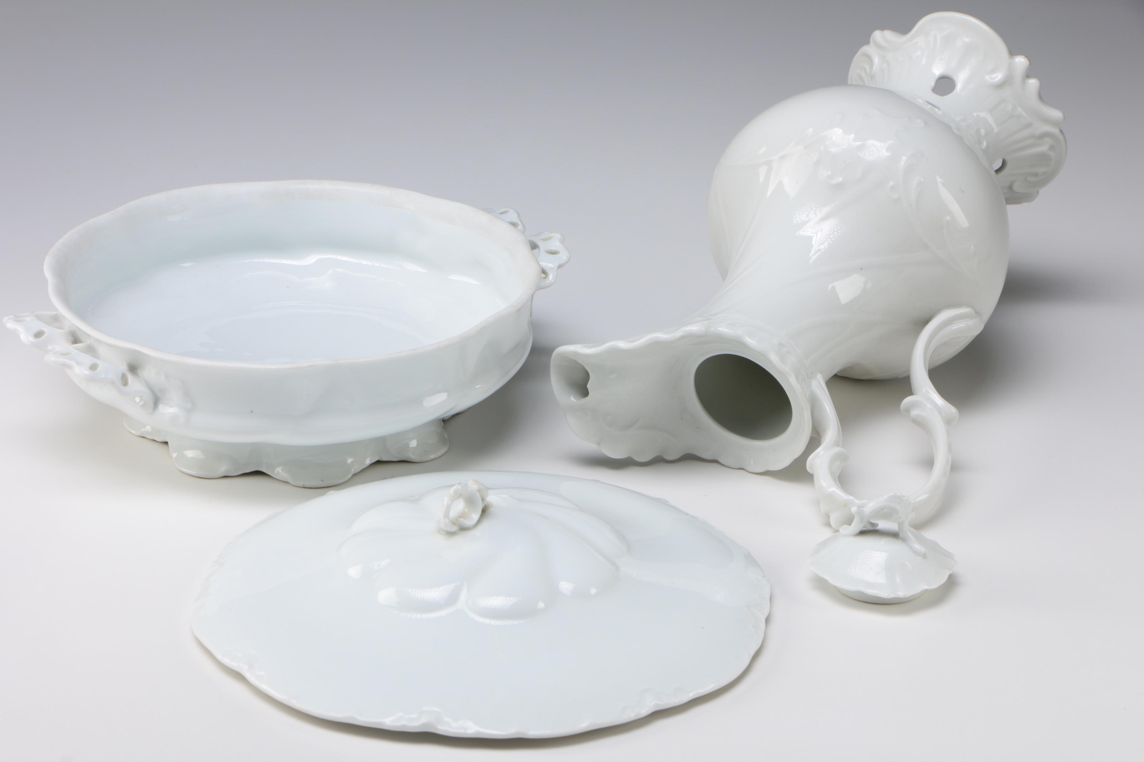 Rosenthal "Versailles" Porcelain Covered Vegetable and other European Porcelain