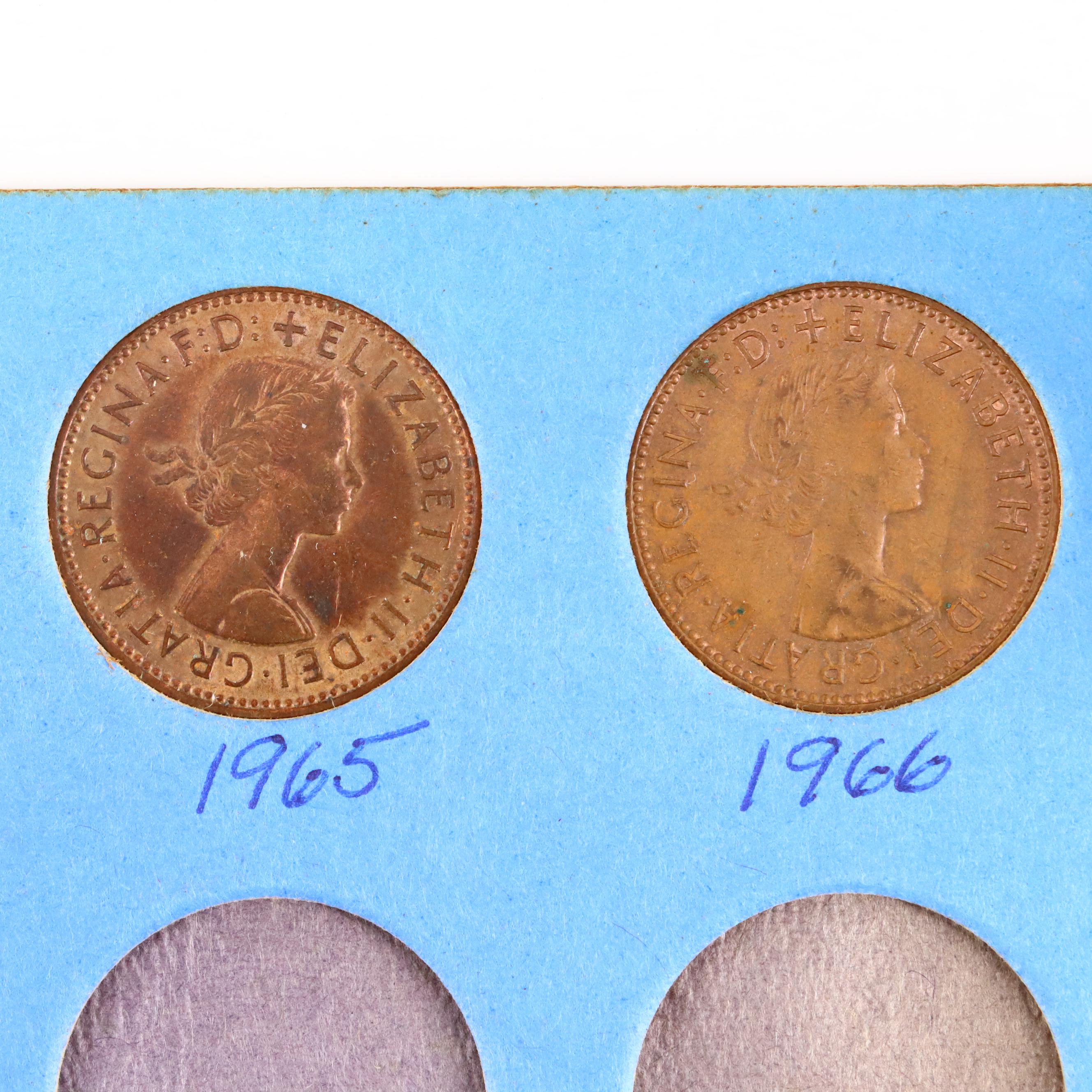 British Coin Collection in Four Whitman Coin Folders