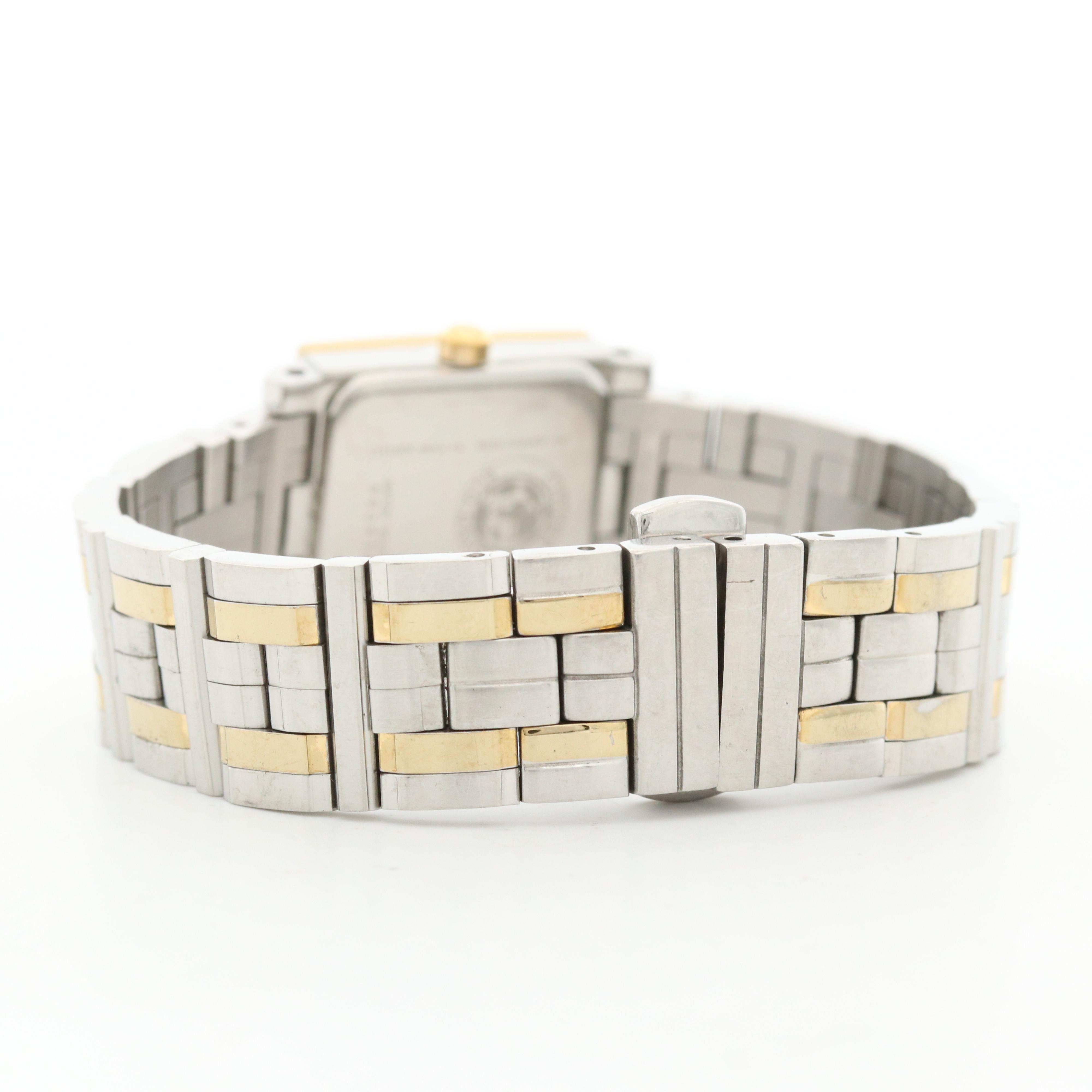 Citizen Eco-Drive Two Tone Stainless Steel and Diamond Bezel Watch