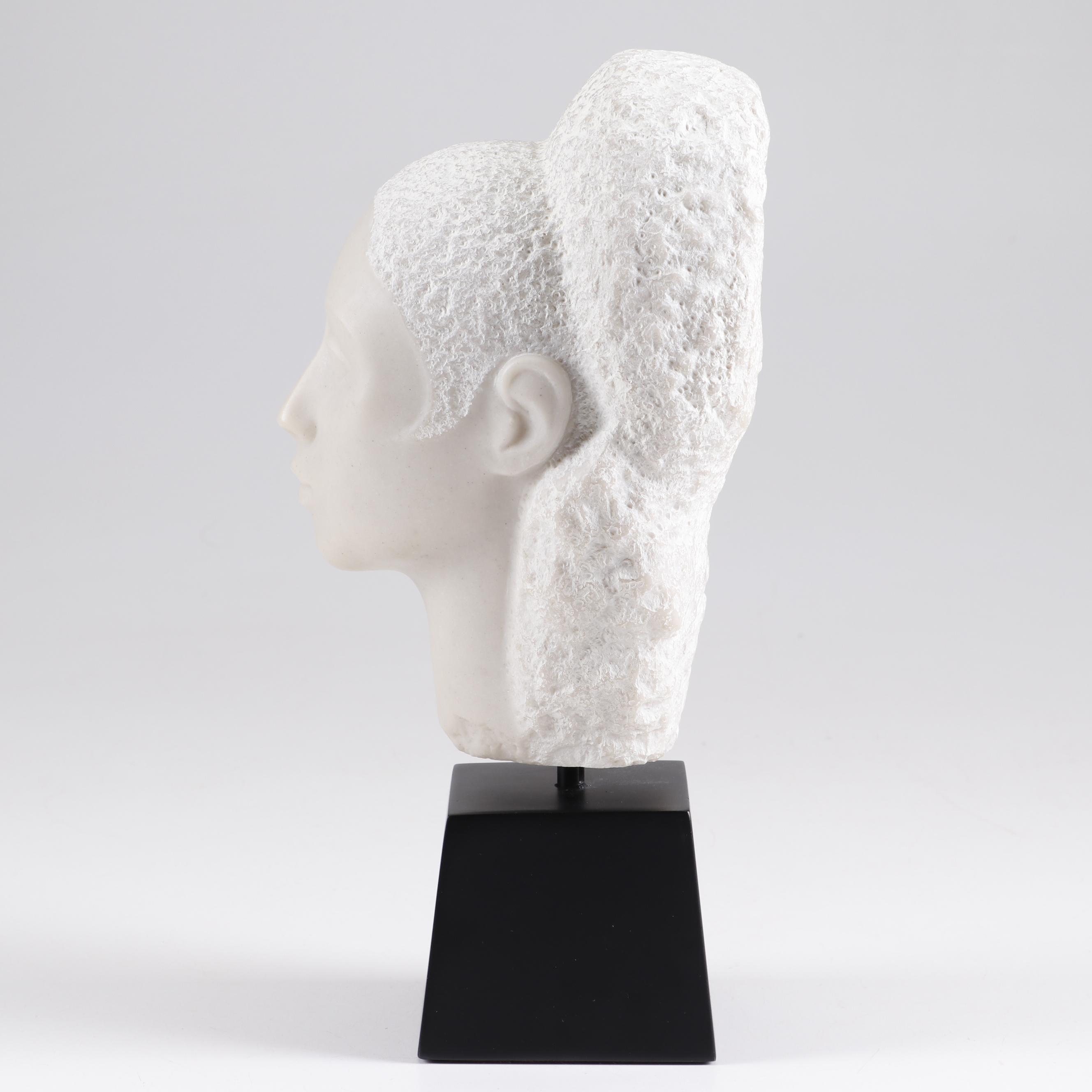Isabel Case Borgatta Marble Portrait Bust