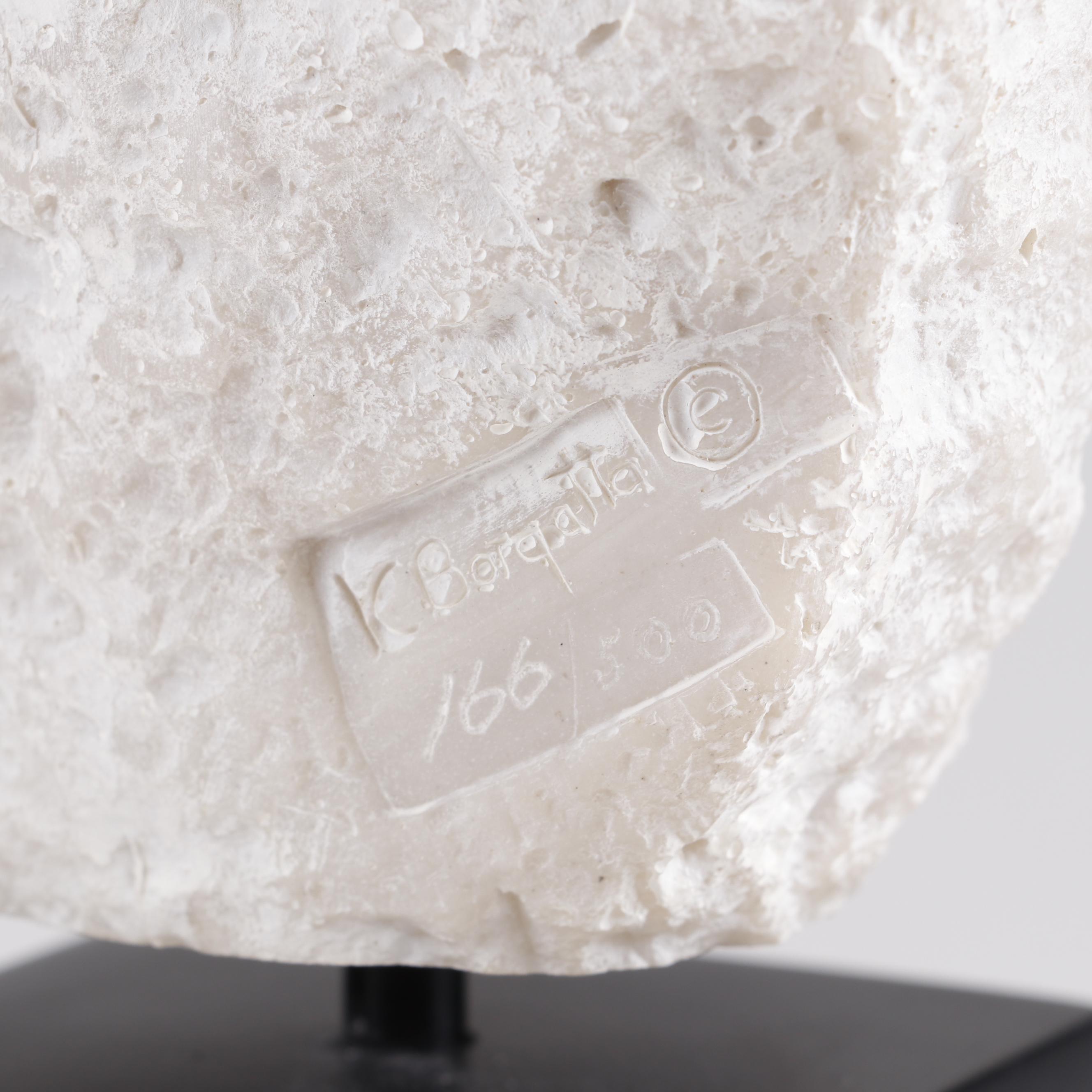 Isabel Case Borgatta Marble Portrait Bust