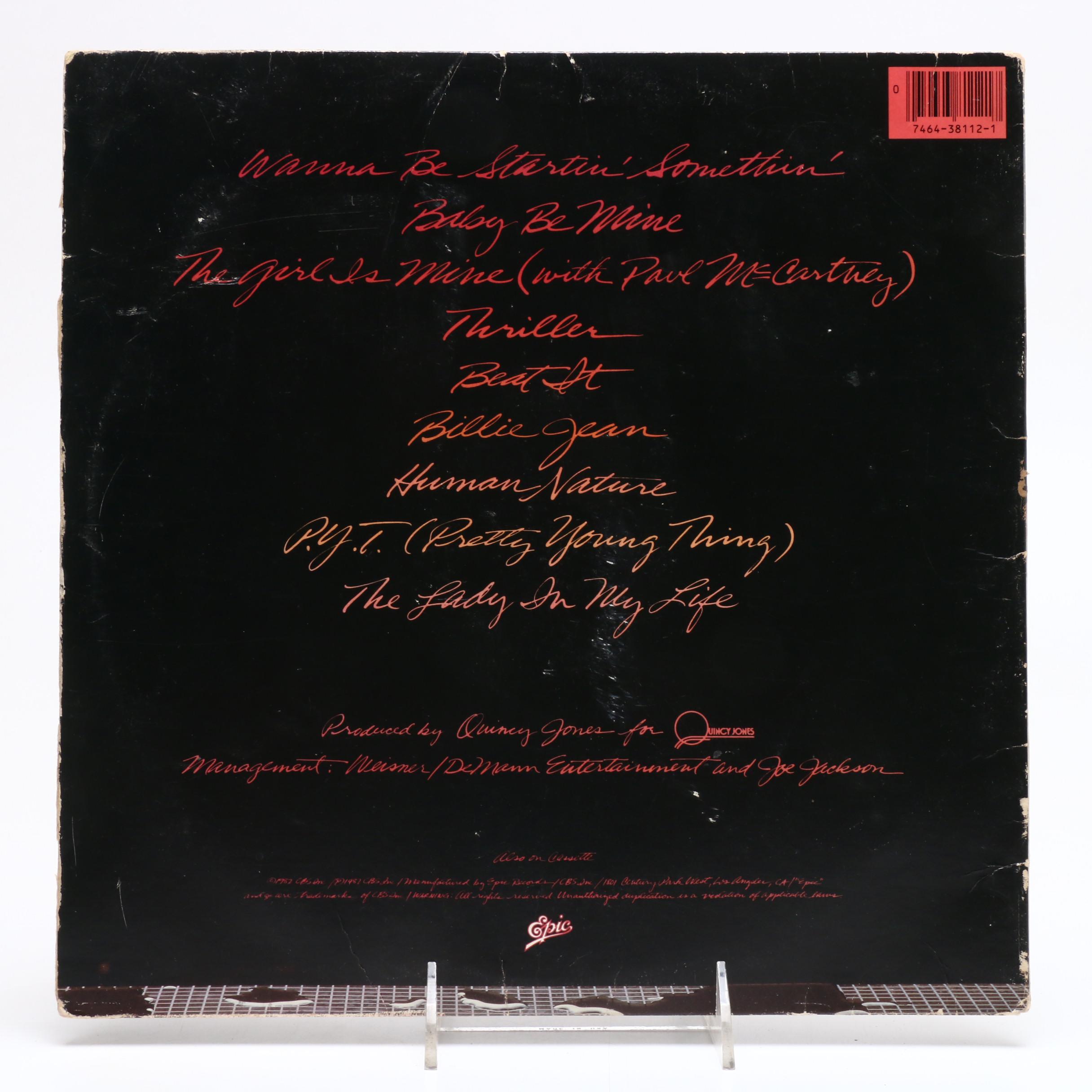 Michael Jackson's "Thriller", Diana Ross, Marvin Gaye and Other Records