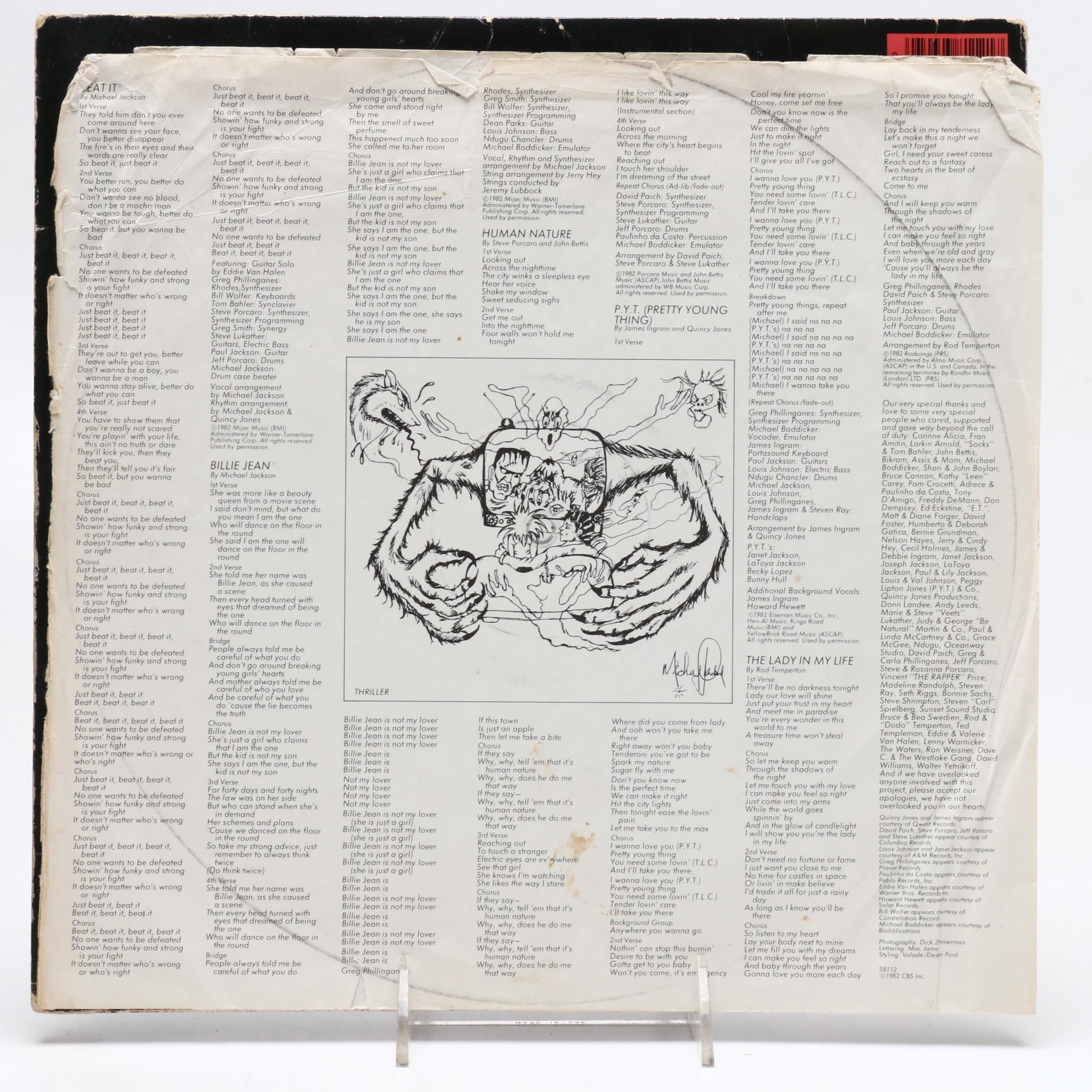 Michael Jackson's "Thriller", Diana Ross, Marvin Gaye and Other Records