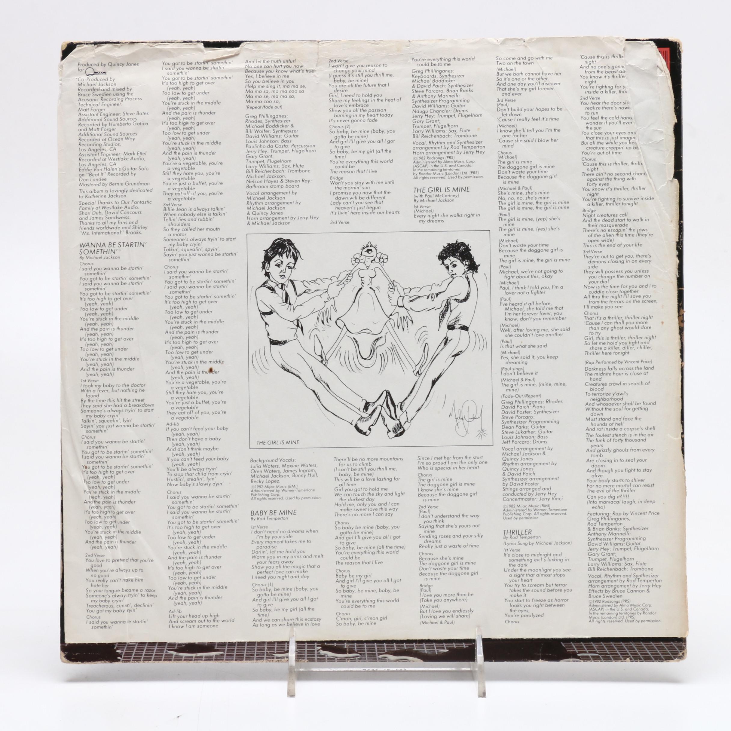 Michael Jackson's "Thriller", Diana Ross, Marvin Gaye and Other Records