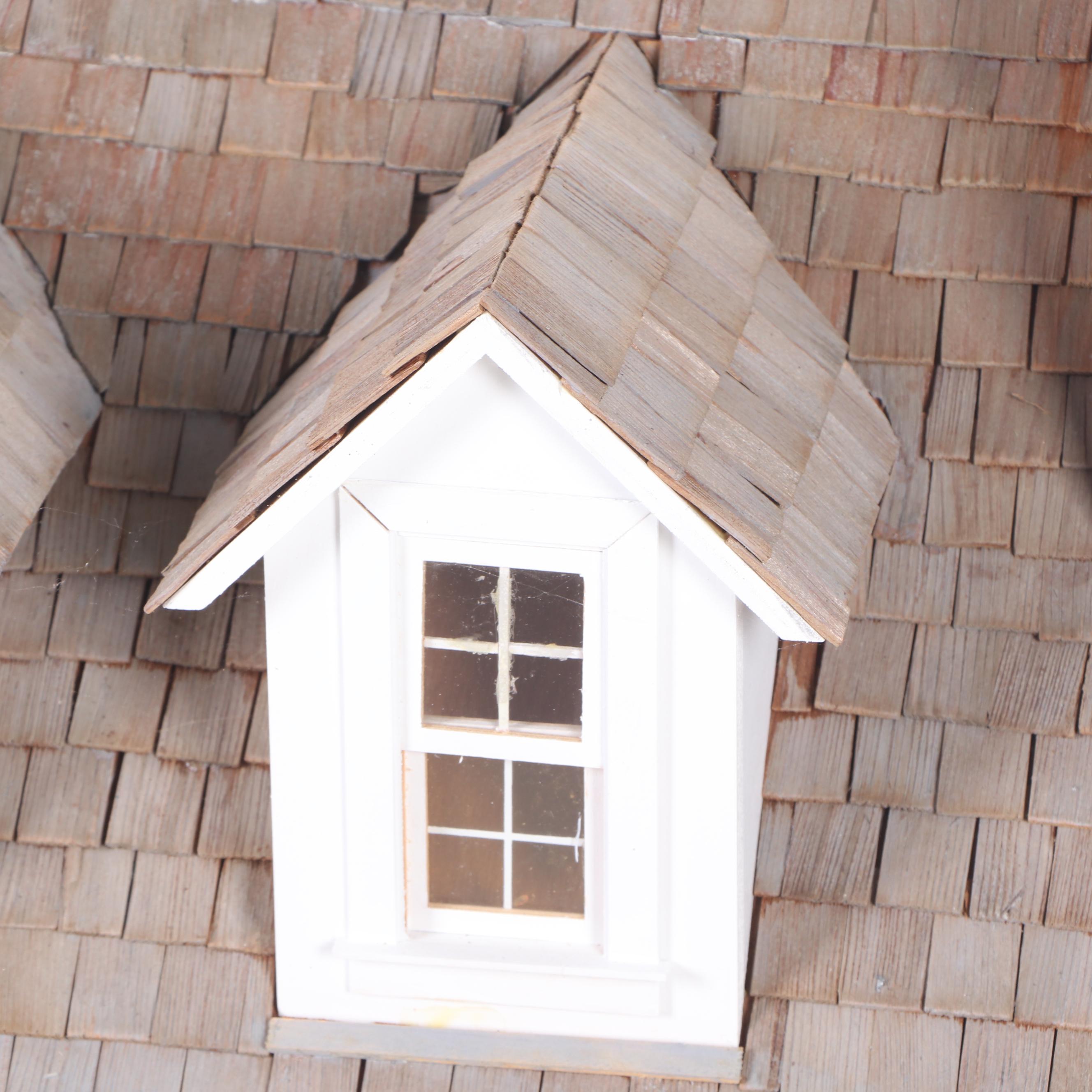 Handmade Electrified Dollhouse with Accessories