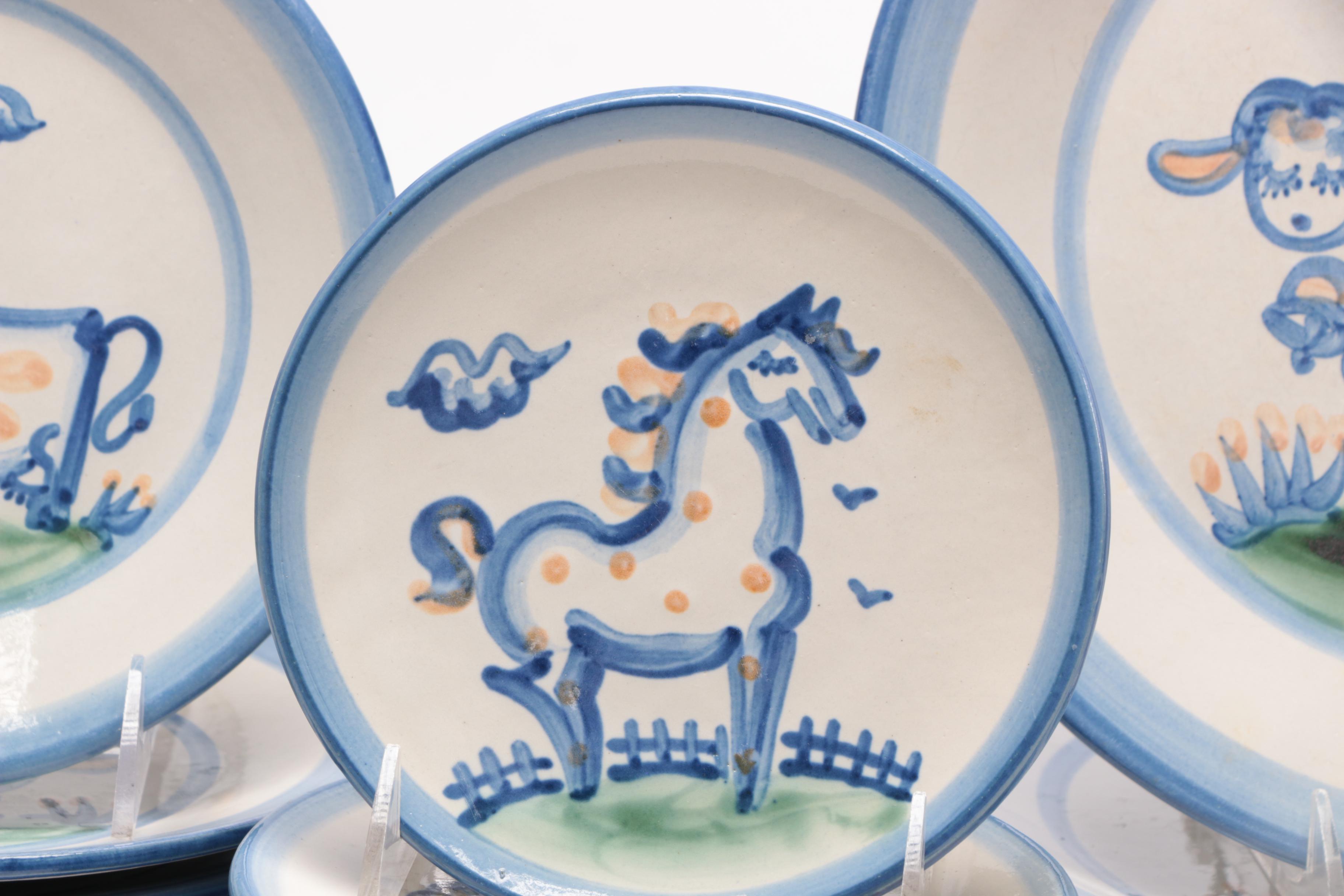 M.A. Hadley Pottery "Country" Stoneware Dinner and Serveware