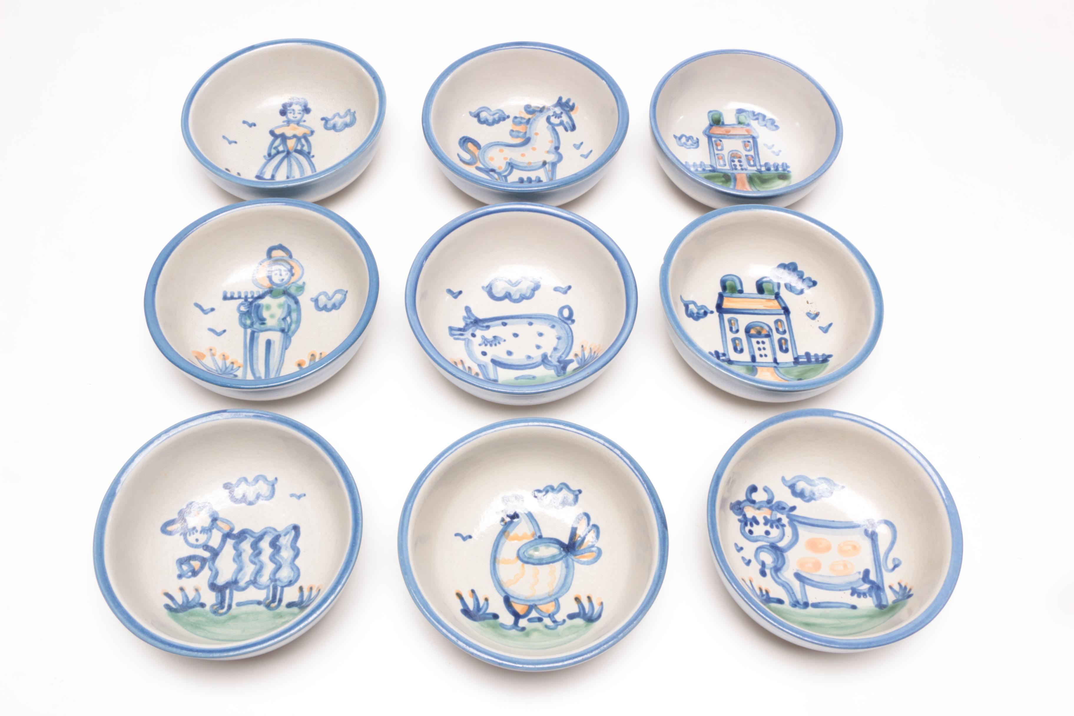 M.A. Hadley Pottery "Country" Stoneware Dinner and Serveware