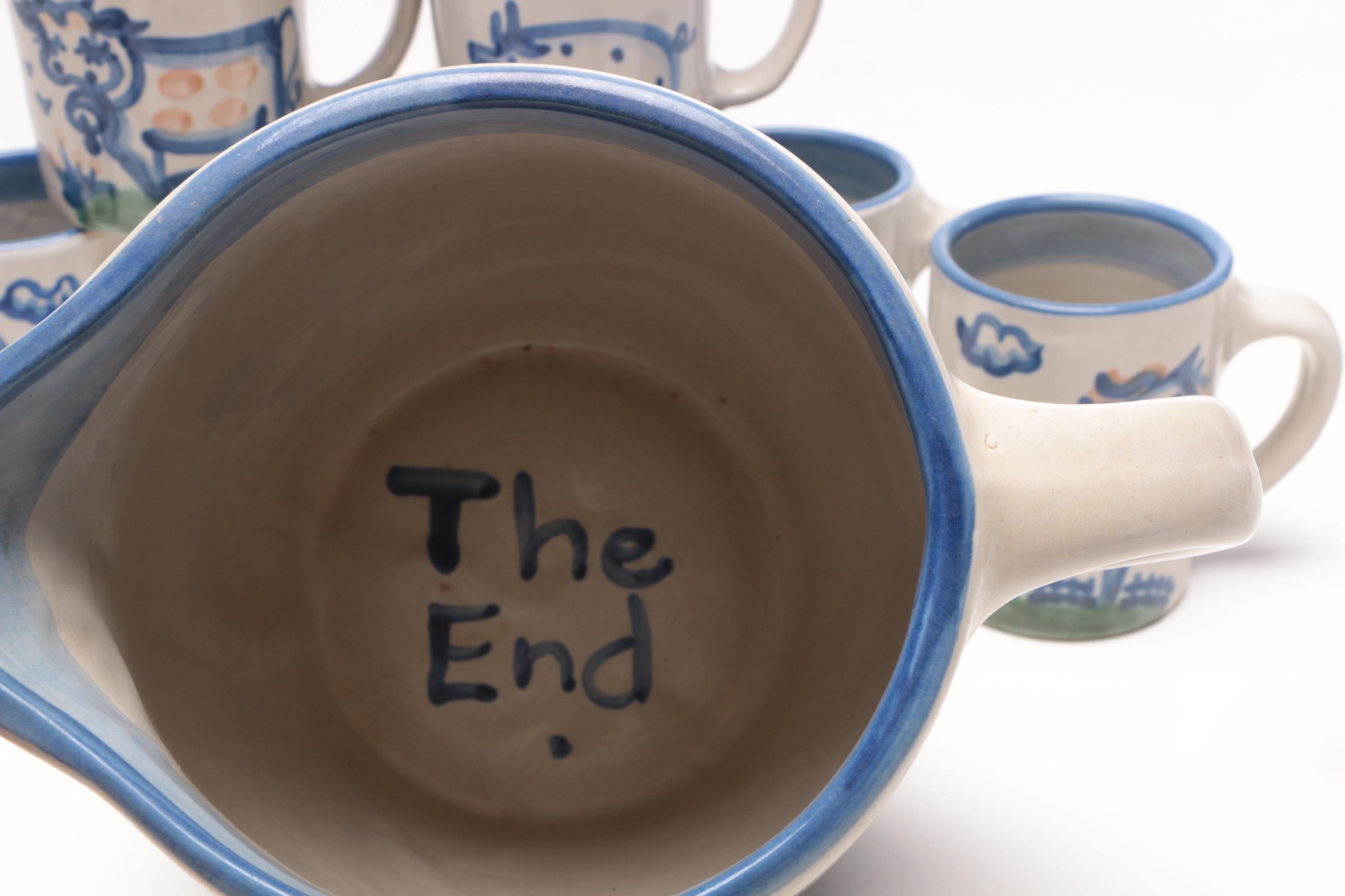 M.A. Hadley Pottery "Country" Stoneware Dinner and Serveware