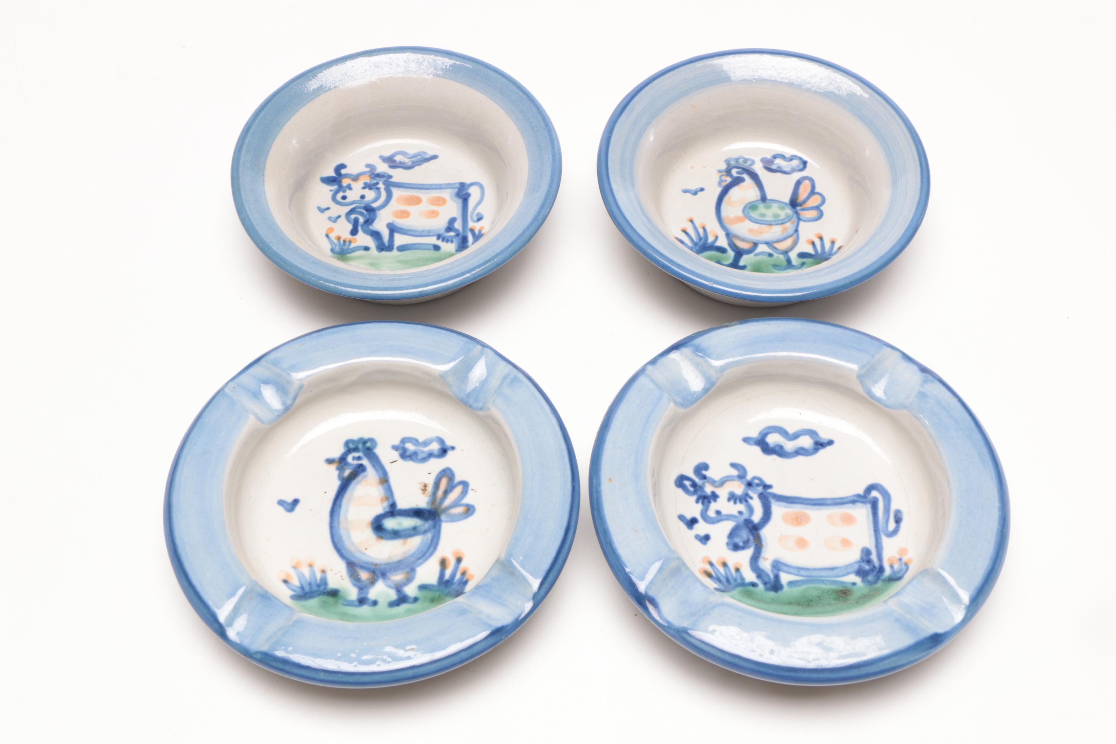 M.A. Hadley Pottery "Country" Stoneware Dinner and Serveware