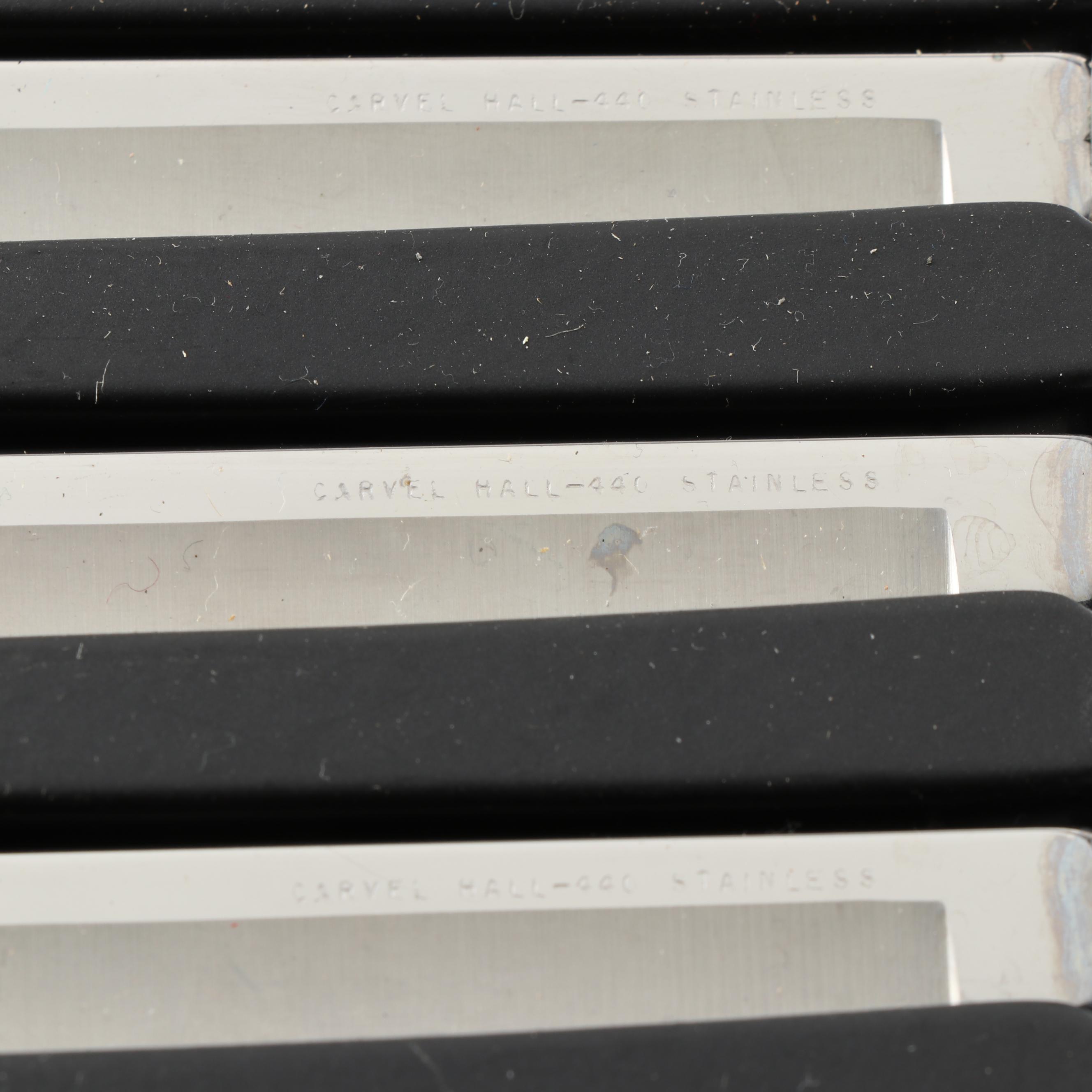 Carvel Hall Stainless Steel Steak Knife Set