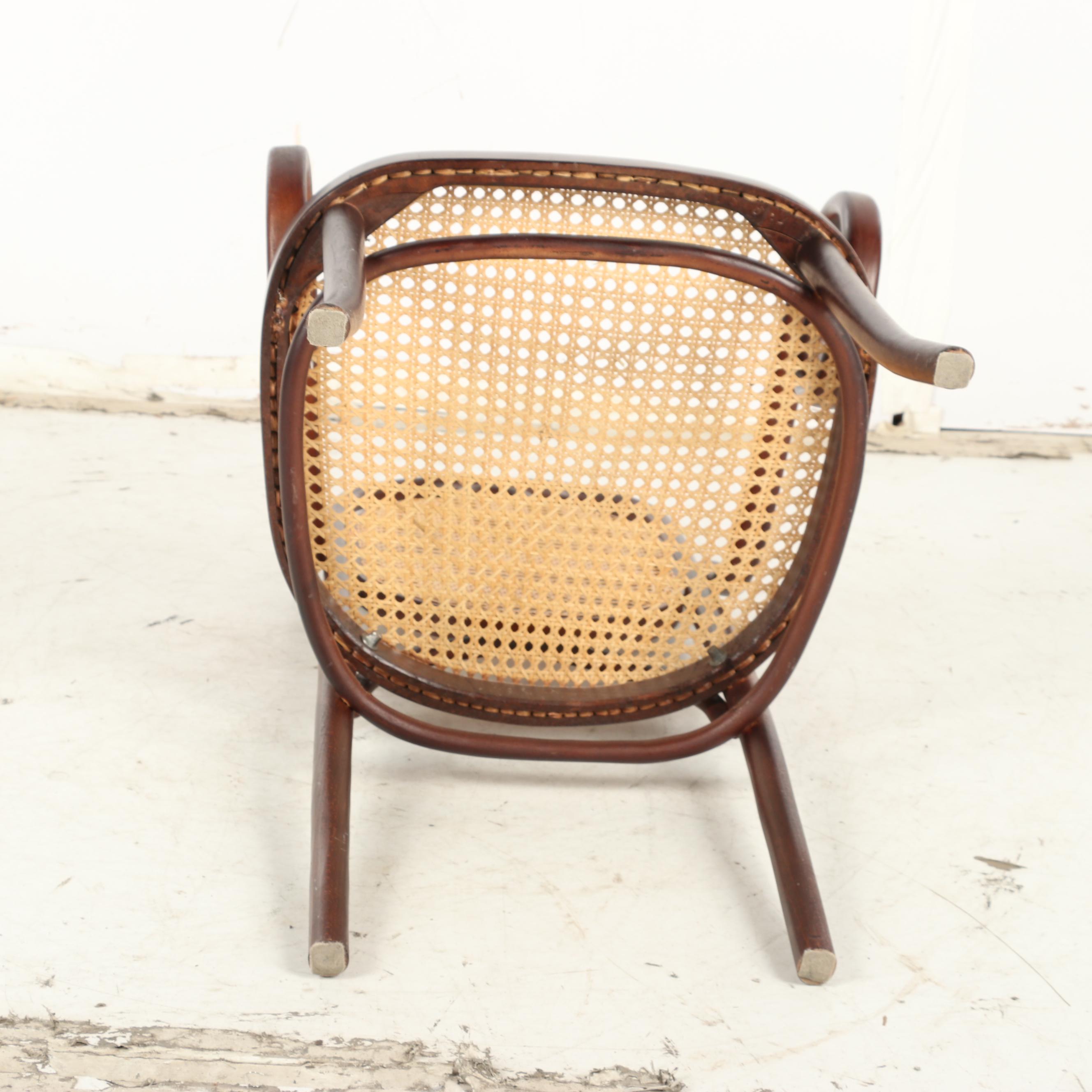 ZPM Radmosko Thonet High Back Bentwood Chairs, Vintage