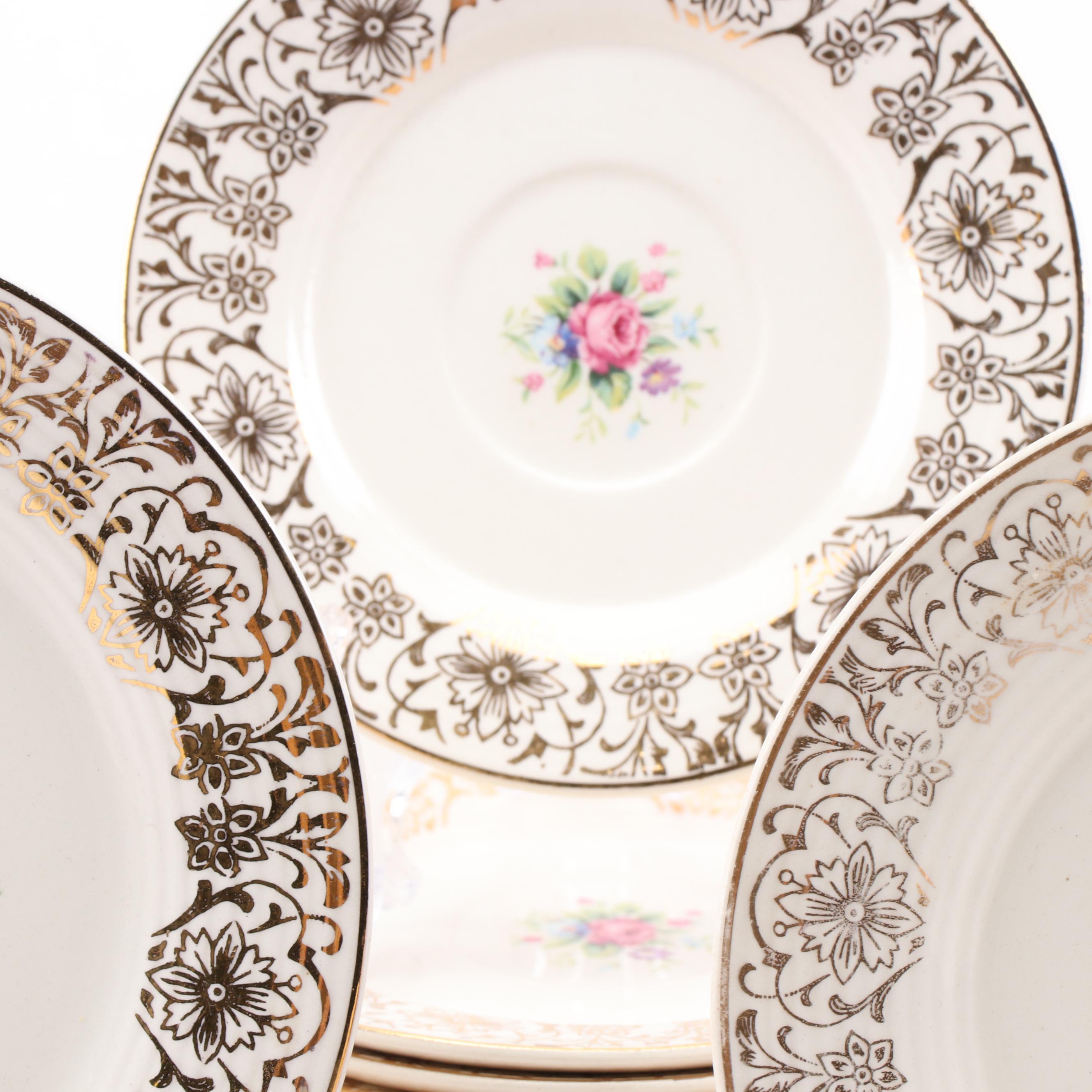 Triumph Limoges "Rosalie" Porcelain Dinnerware
